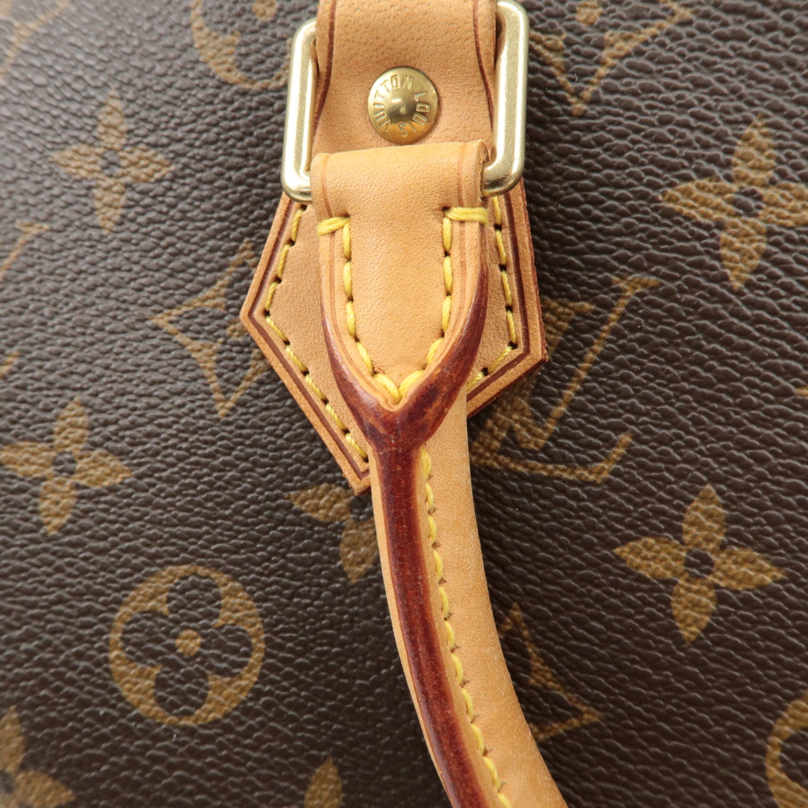 Louis Vuitton Monogram Speedy 30 Hand Bag Boston Bag M41526 Used