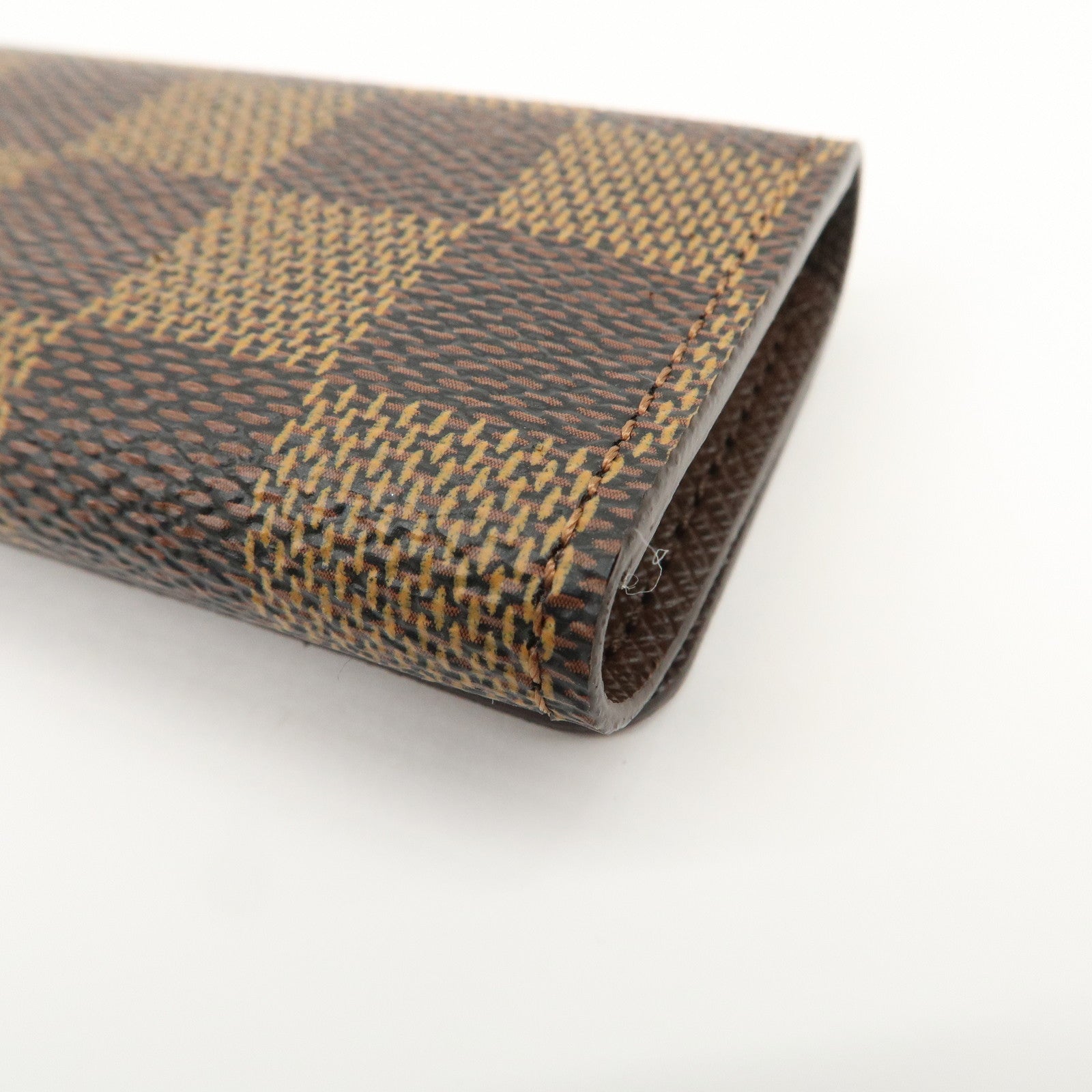 Louis Vuitton Damier Multicles 4 Key Case Damier Ebene Brown N62631