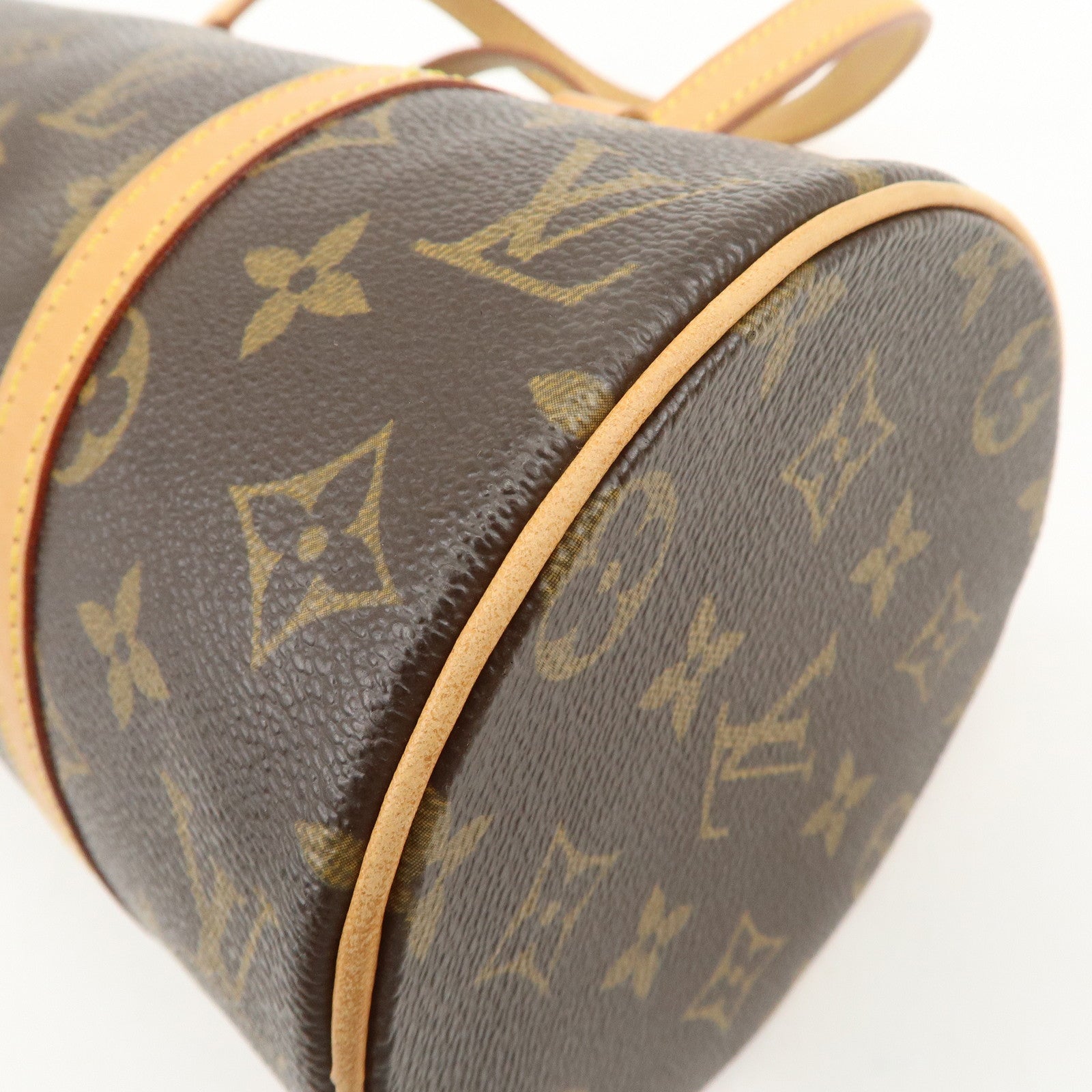 Louis Vuitton Monogram Papillon 26 Hand Bag Brown M51386