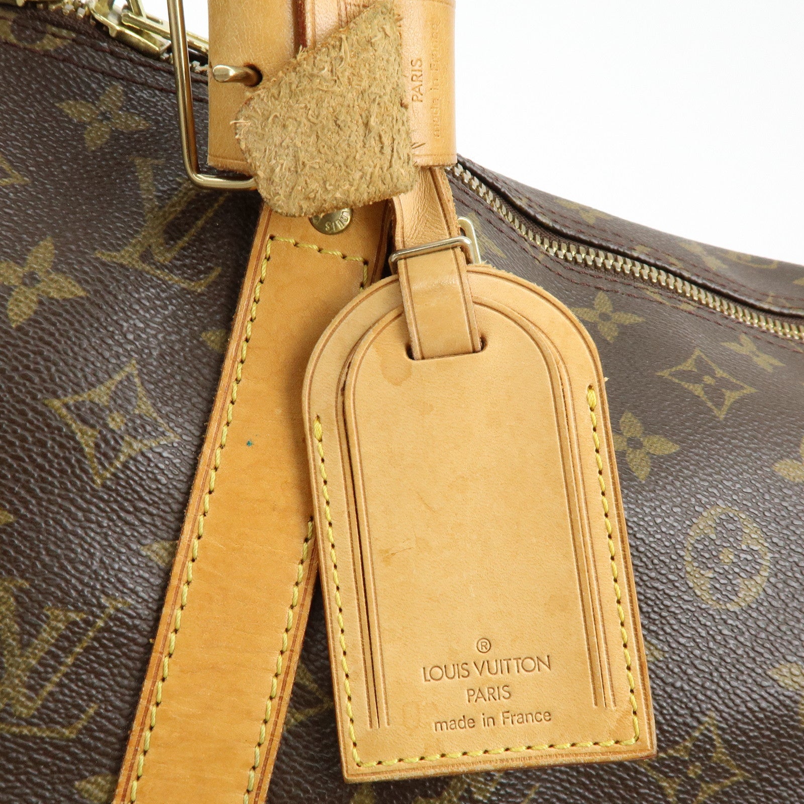Louis Vuitton Monogram Keep All Bandouliere 50 Boston Bag M41416