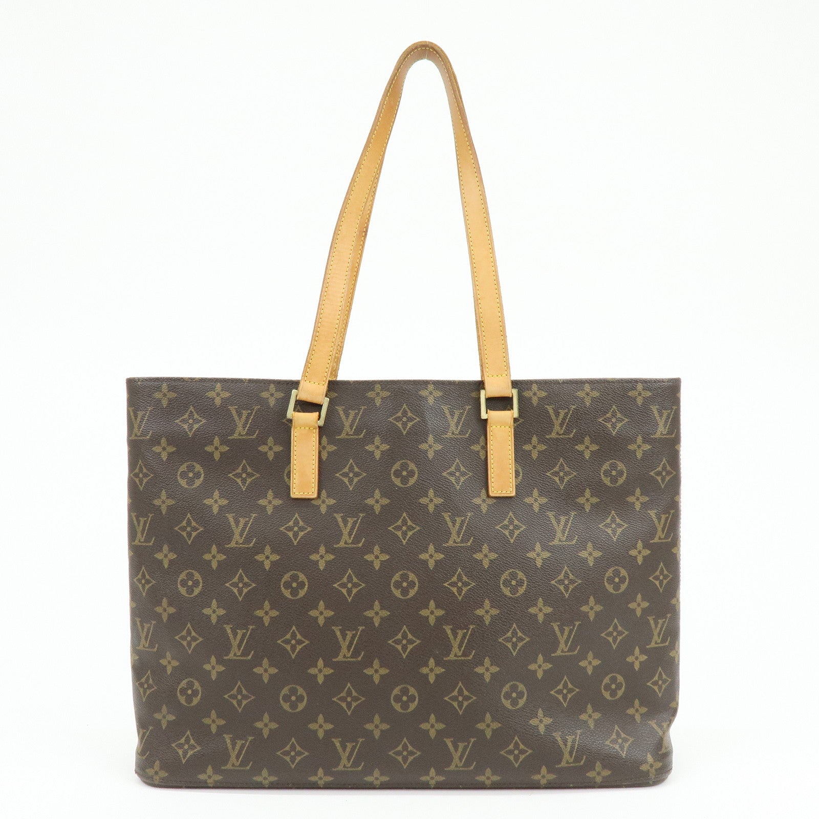 Louis Vuitton Monogram Luco Tote Bag Shoulder Bag Brown M51155