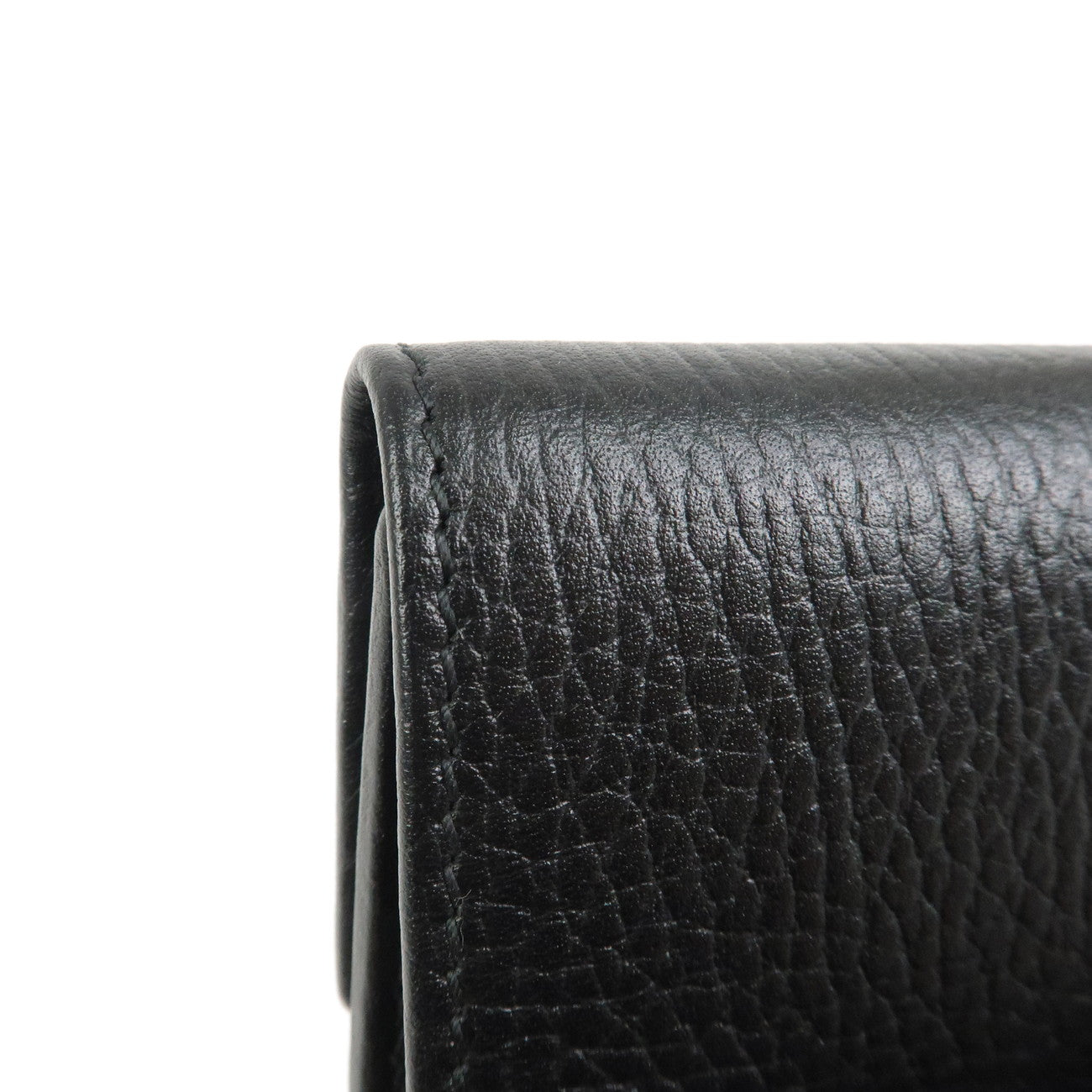 GUCCI GG Marmont Leather 6 Rings Key Case Key Holder Black 456118