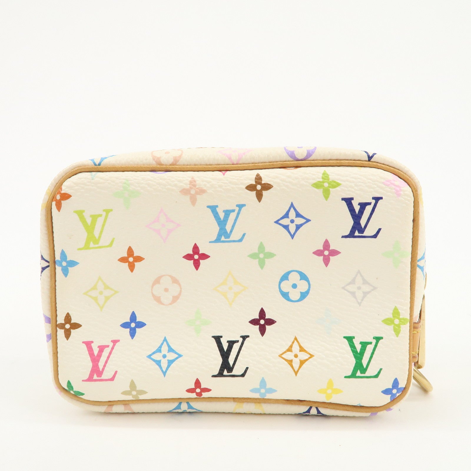 Louis Vuitton Monogram Multicolor Trousse Wapity Pouch Blanc M58033