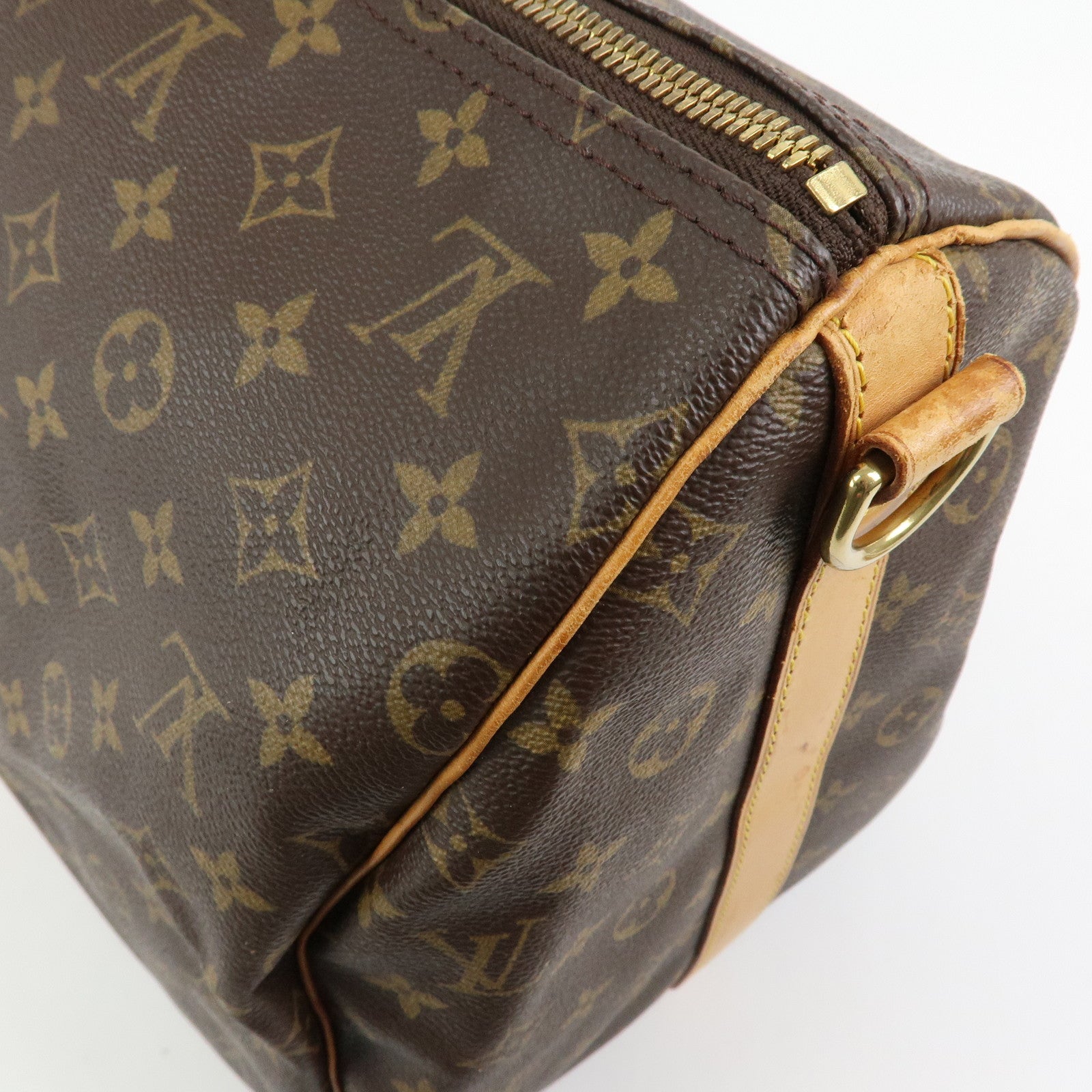 Louis Vuitton Monogram Keep All Bandouliere 55 Boston Bag M41414