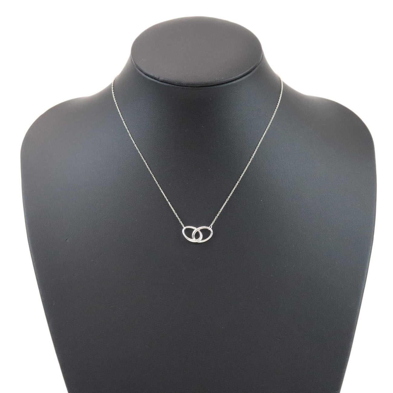 Tiffany & Co Double Loop Necklace SV925 Silver