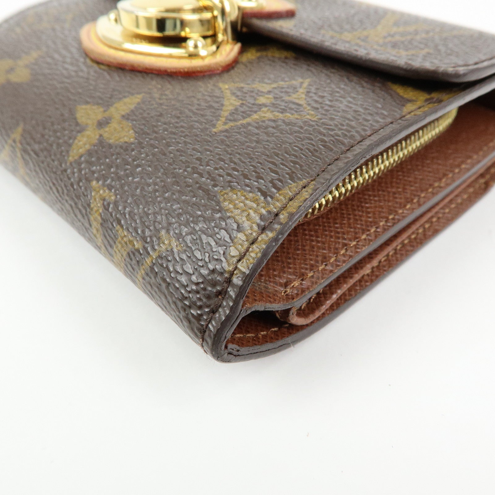 Louis Vuitton Monogram Portefeuille Joy Compact Wallet Brown M60211