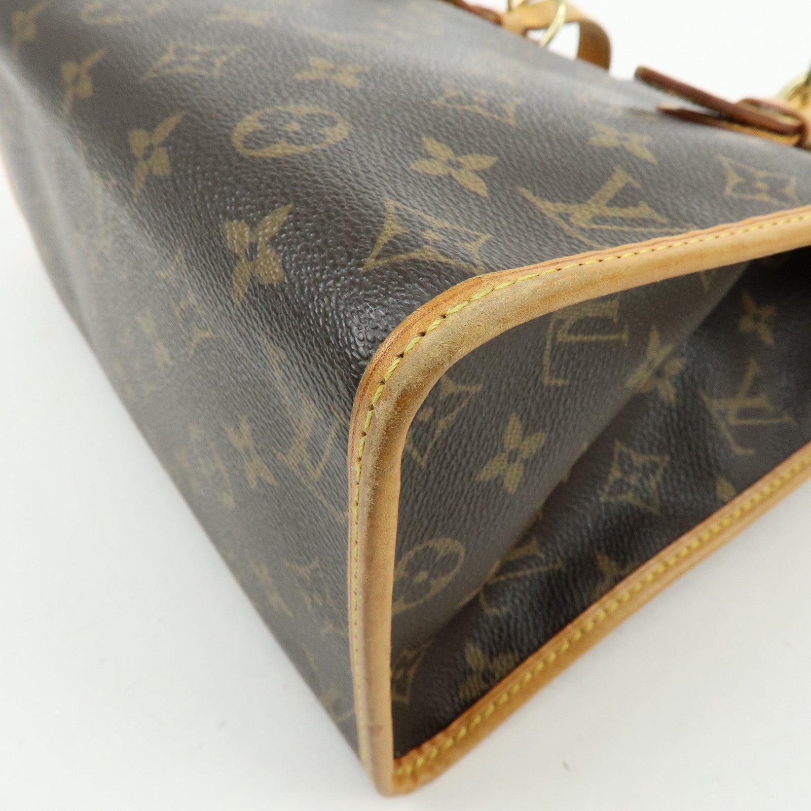 Louis Vuitton Monogram Popincourt Haut Shoulder Bag Brown M40007