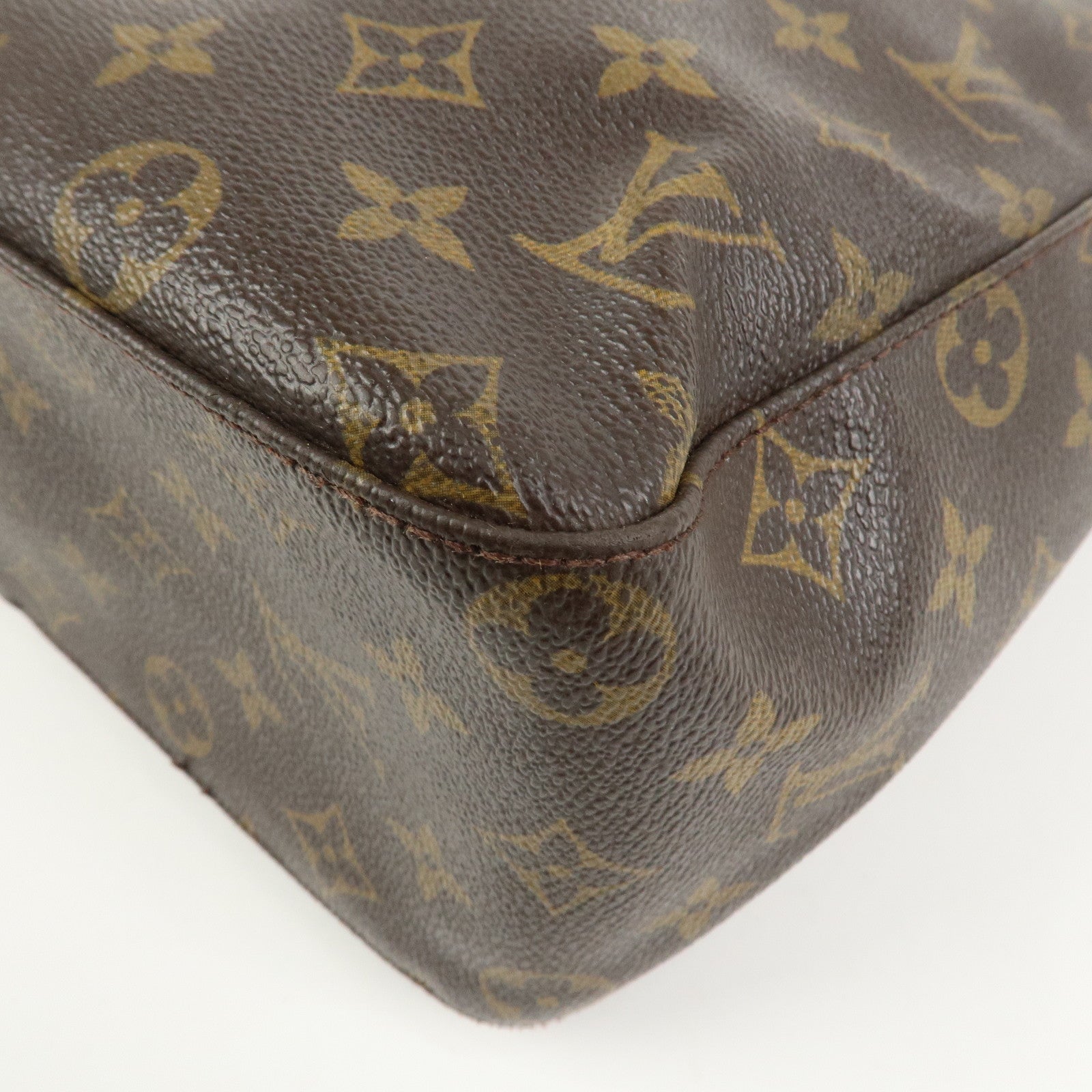 Louis Vuitton Monogram Looping GM Shoulder Bag Brown M51145