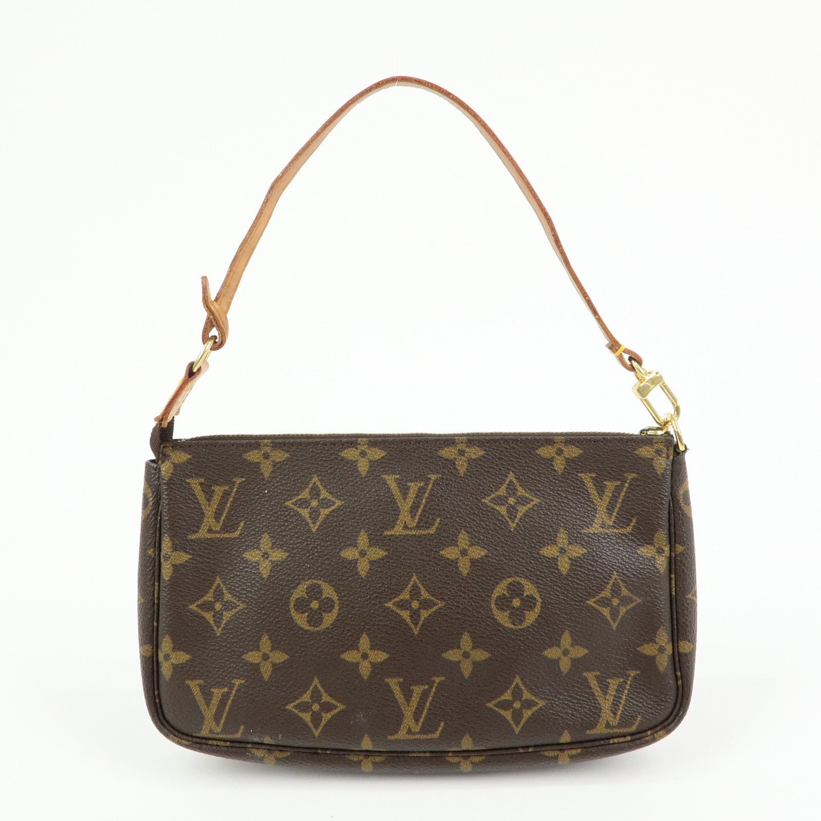 Louis Vuitton Monogram Pochette Accessoires Pouch Hand Bag M51980