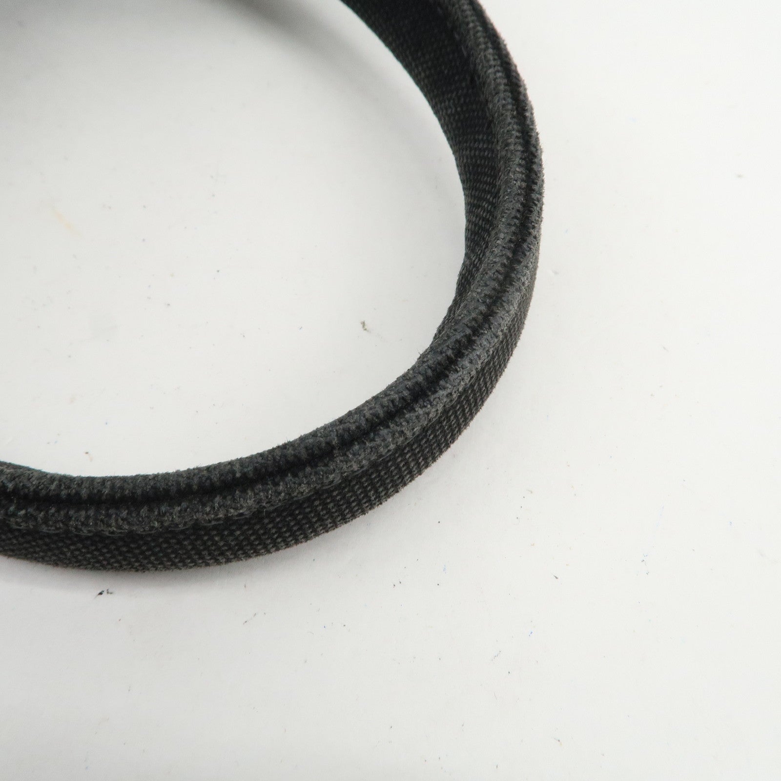 PRADA Canapa Mini Canvas Grommet 2Way Bag Hand Shoulder Bag Black