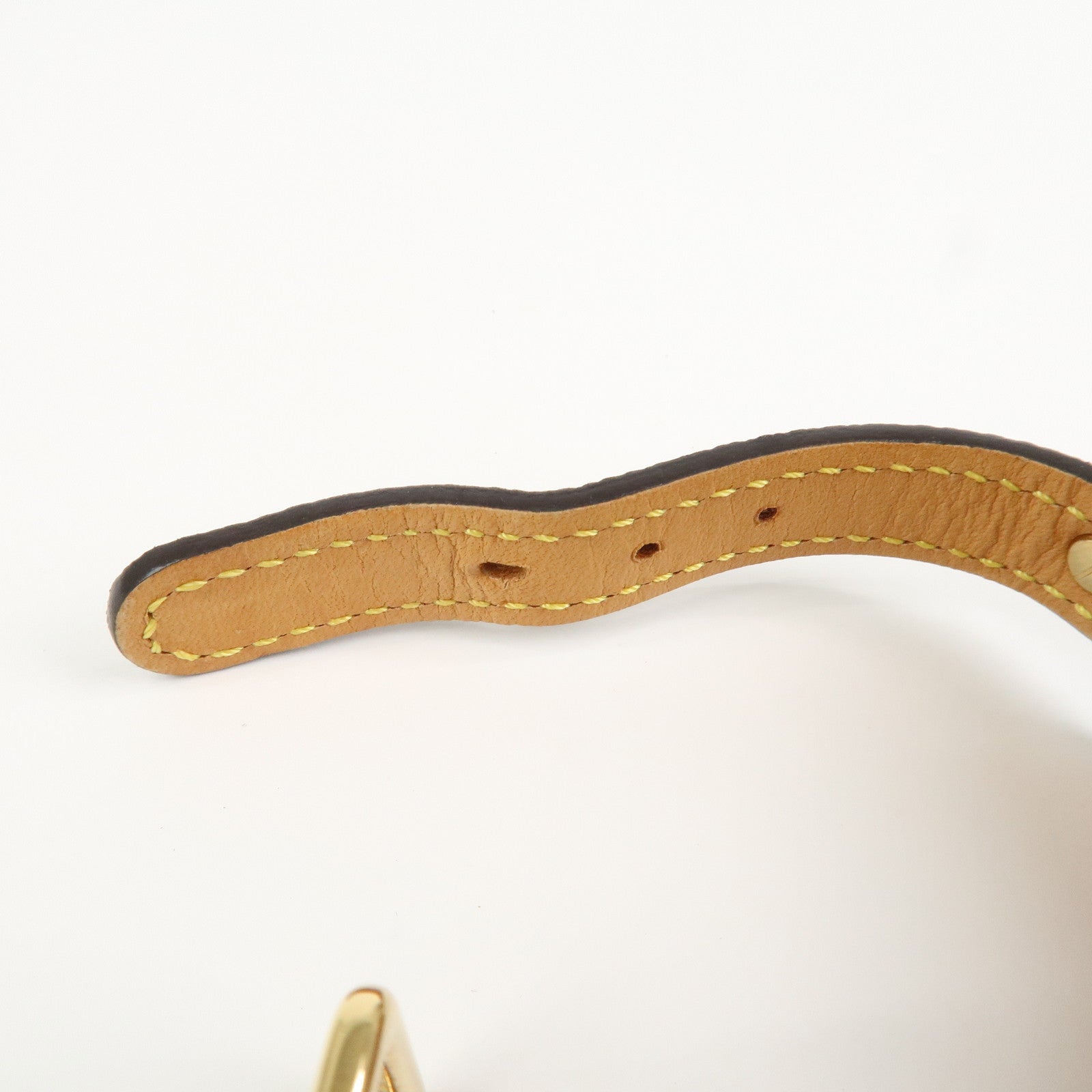 Louis Vuitton Monogram Porte Address Bracelet Brown M92577