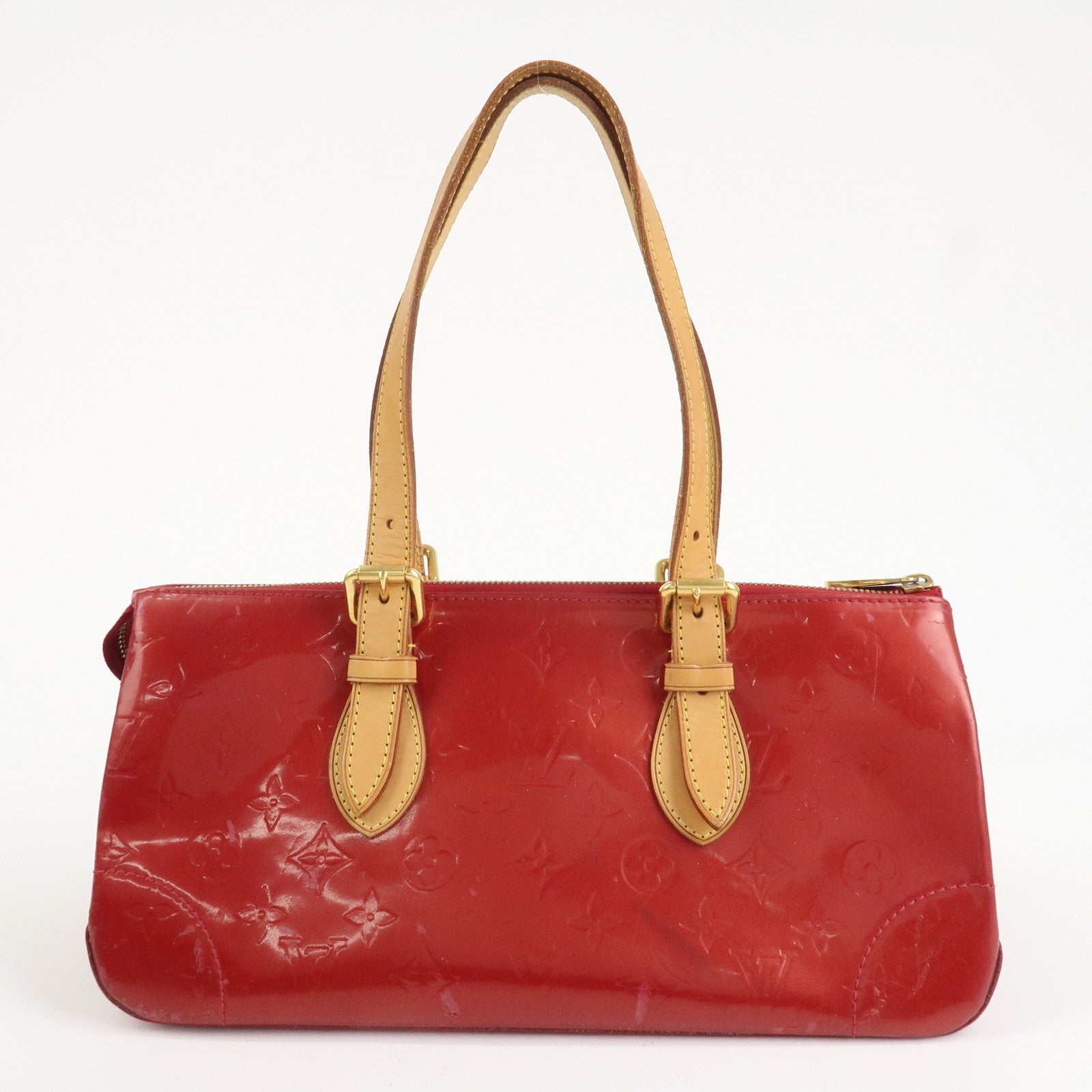Louis Vuitton Vernis Rosewood Avenue Hand Bag Pomme D'Amour M93507 Used