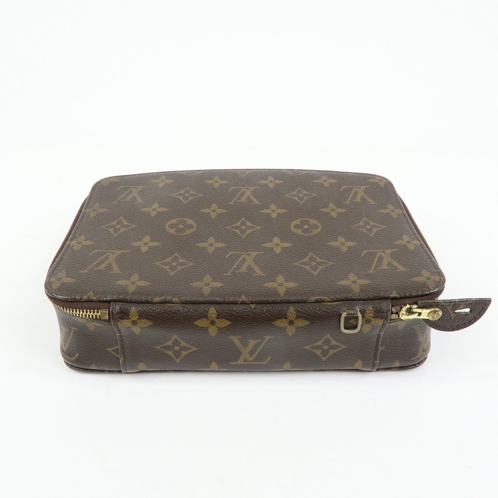 Louis Vuitton Monogram Posh Monte Carlo Jewelry Box Brown M47350