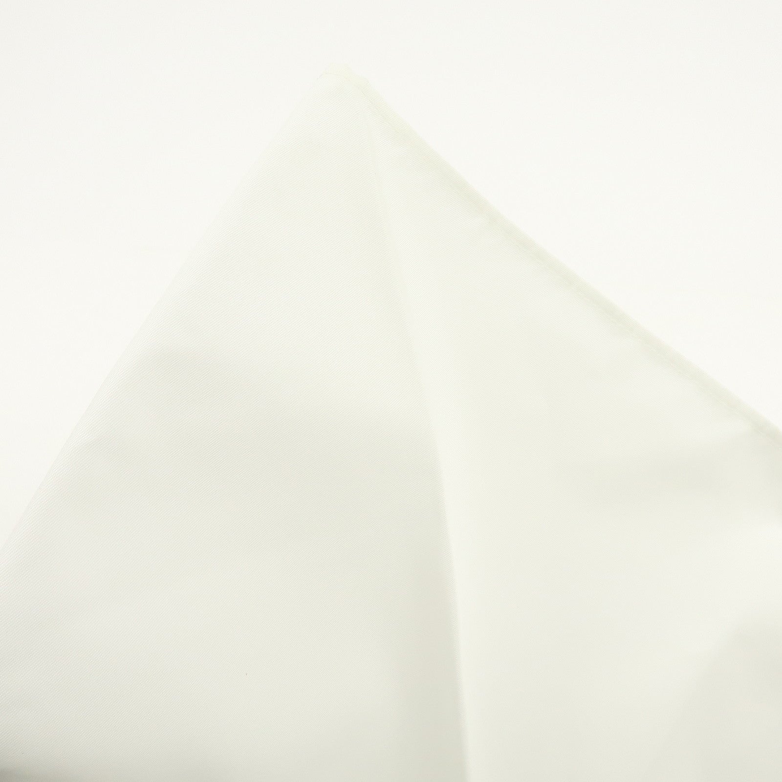 PRADA Triangle Logo Re-Nylon Scarf White 2FF036