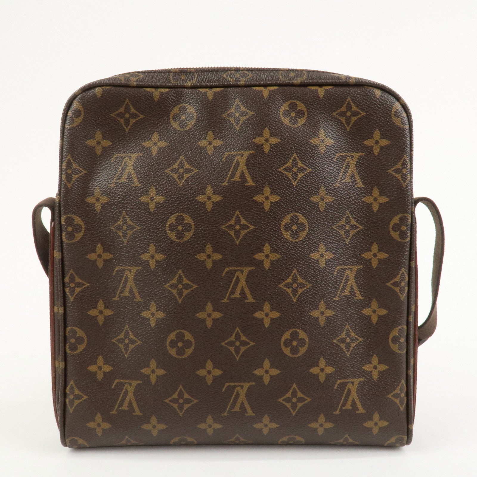 Louis Vuitton Monogram Trotteur Beaubourg Shoulder Bag Brown M97037