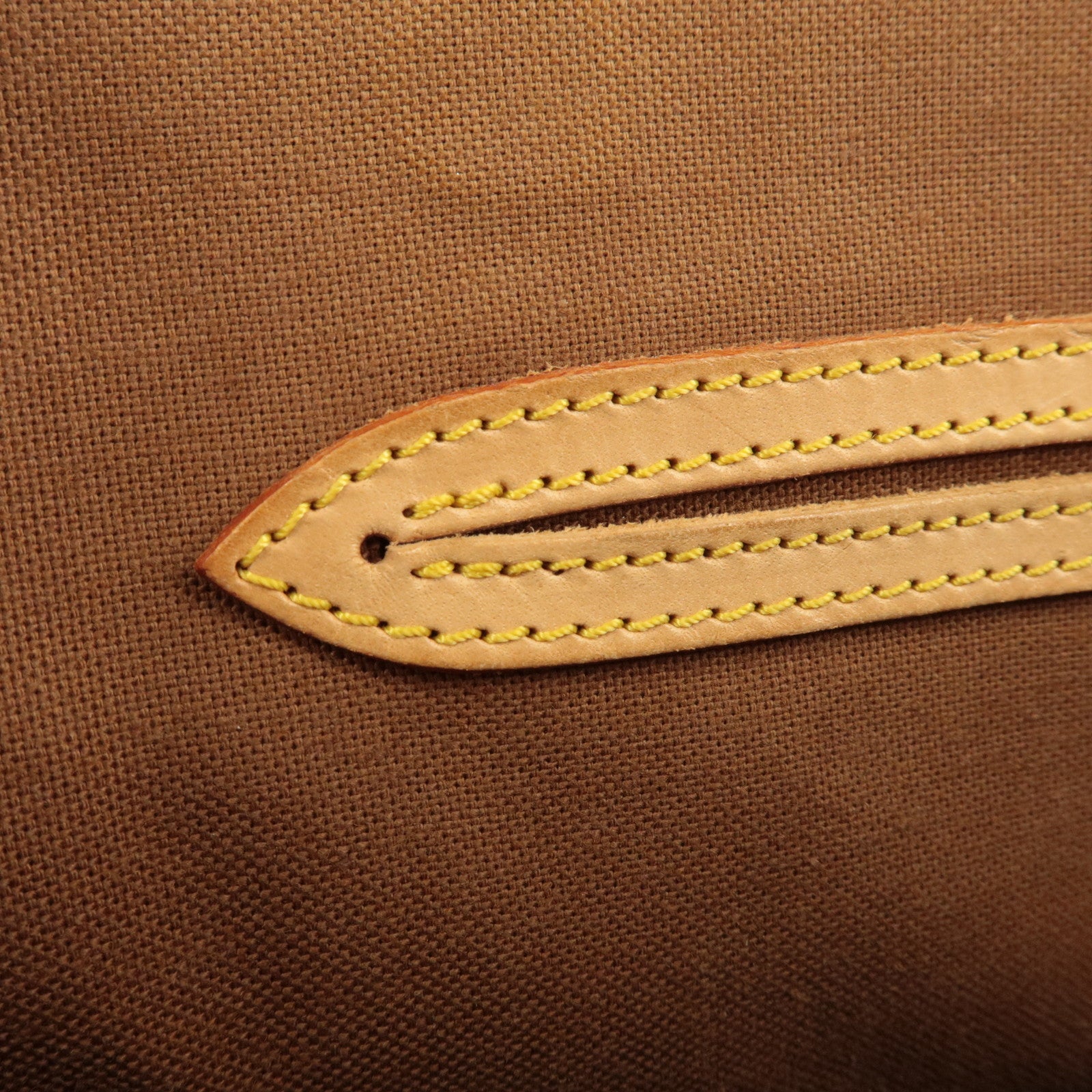 Louis Vuitton Monogram Alma Hand Bag Brown M51130 Used