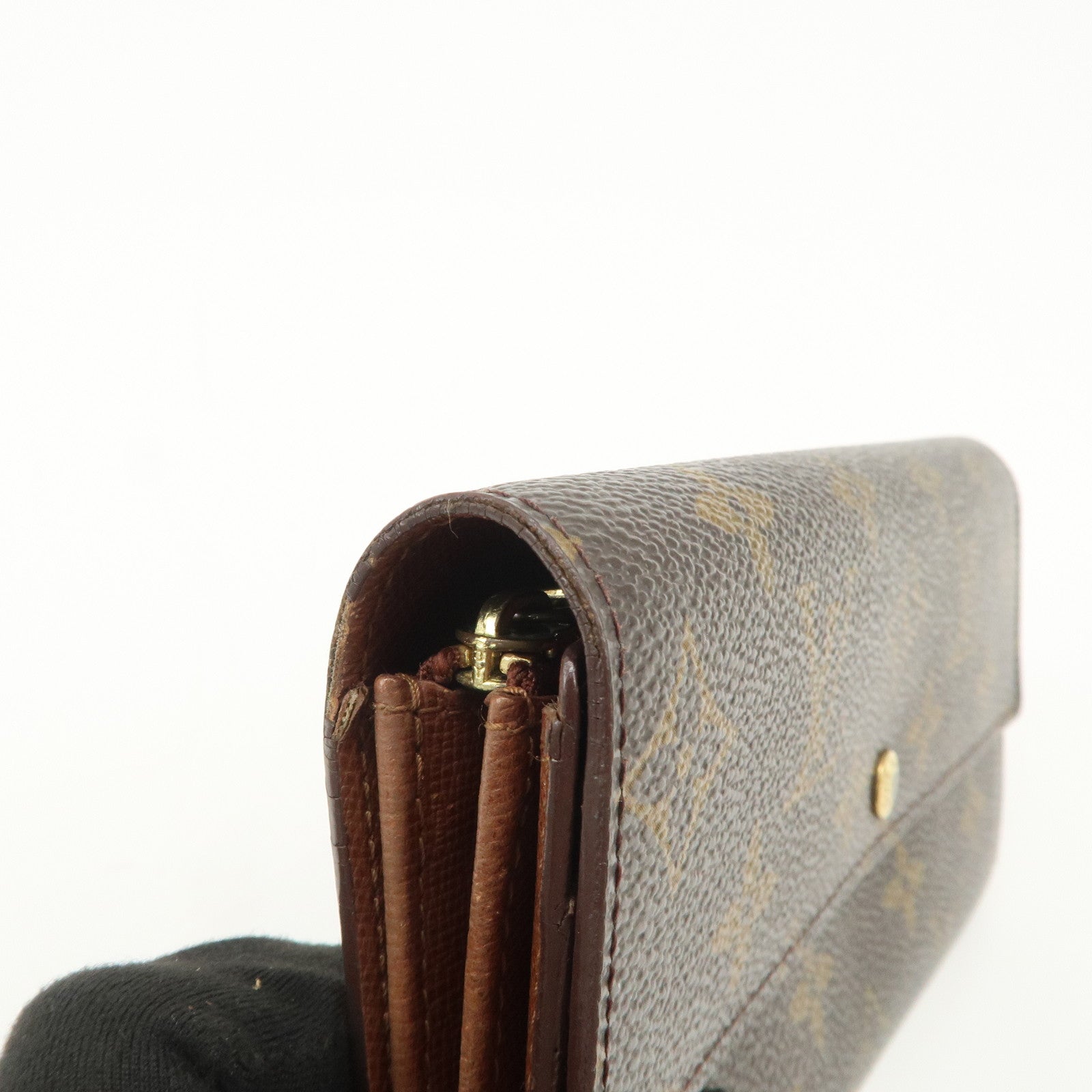 Louis Vuitton Monogram Pochette Porte Monnaie Credit Wallet M61723