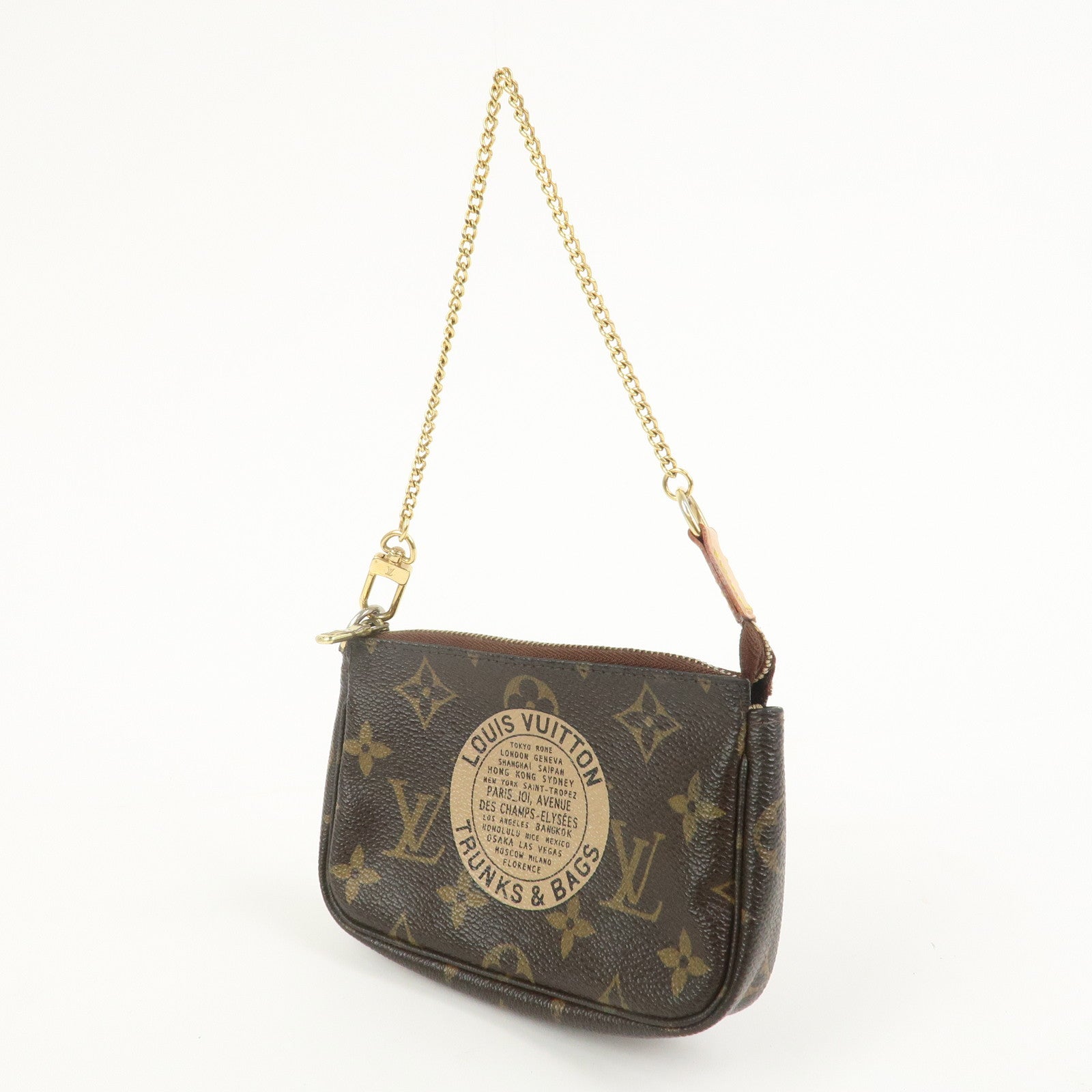 Louis Vuitton Monogram T&B Mini Pochette Accessoires Pouch M60153