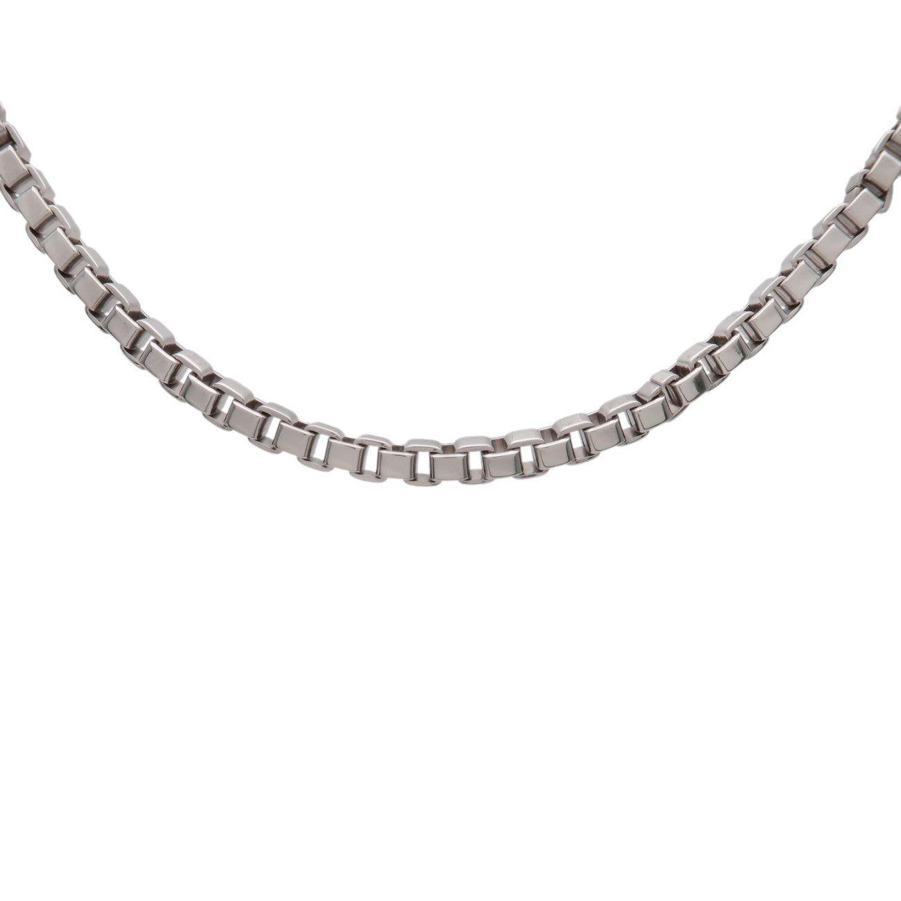 Tiffany & Co Venetian Link Necklace SV925 Silver