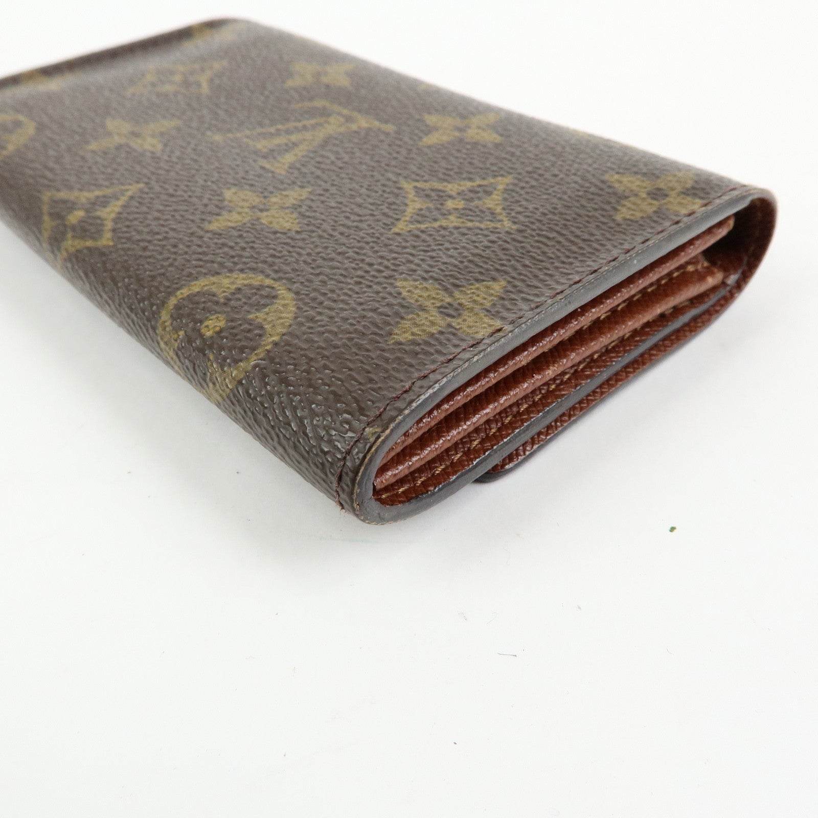 Louis Vuitton Monogram Porte Monnaie Zip Bifold Wallet M61735