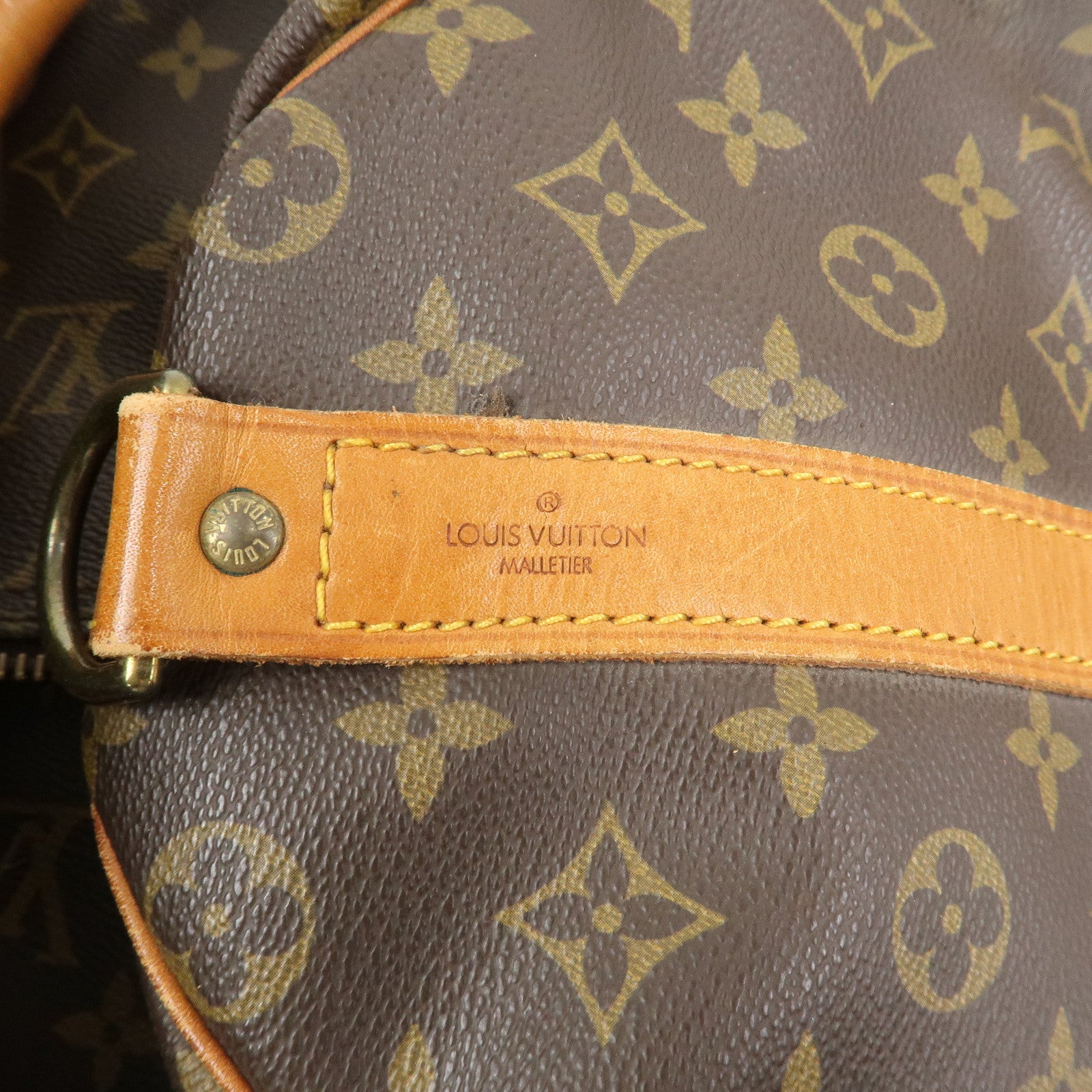 Louis Vuitton Monogram Keep All 50 Bandouliere Boston Bag M41416