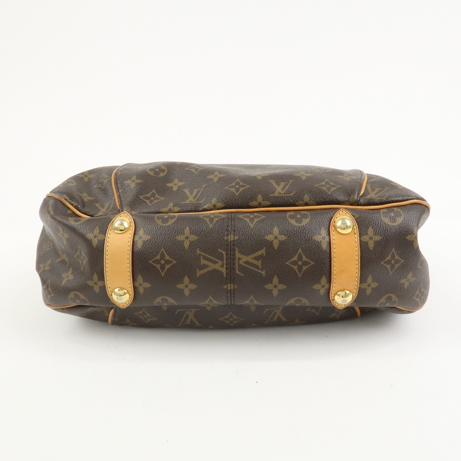 Louis Vuitton Monogram Galliera PM Shoulder Bag Brown M56382