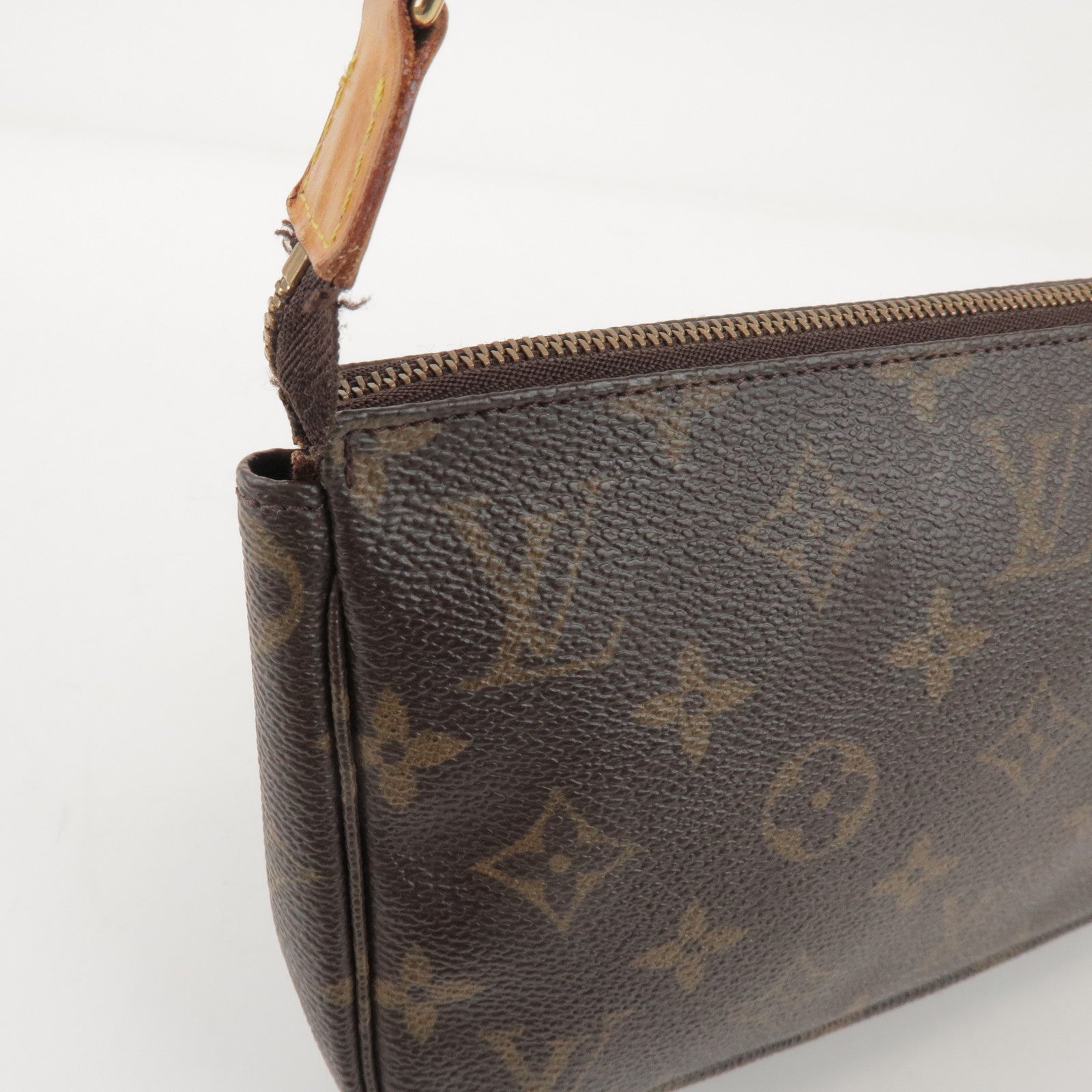Louis Vuitton Monogram Pochette Accessoires Pouch Hand Bag M51980