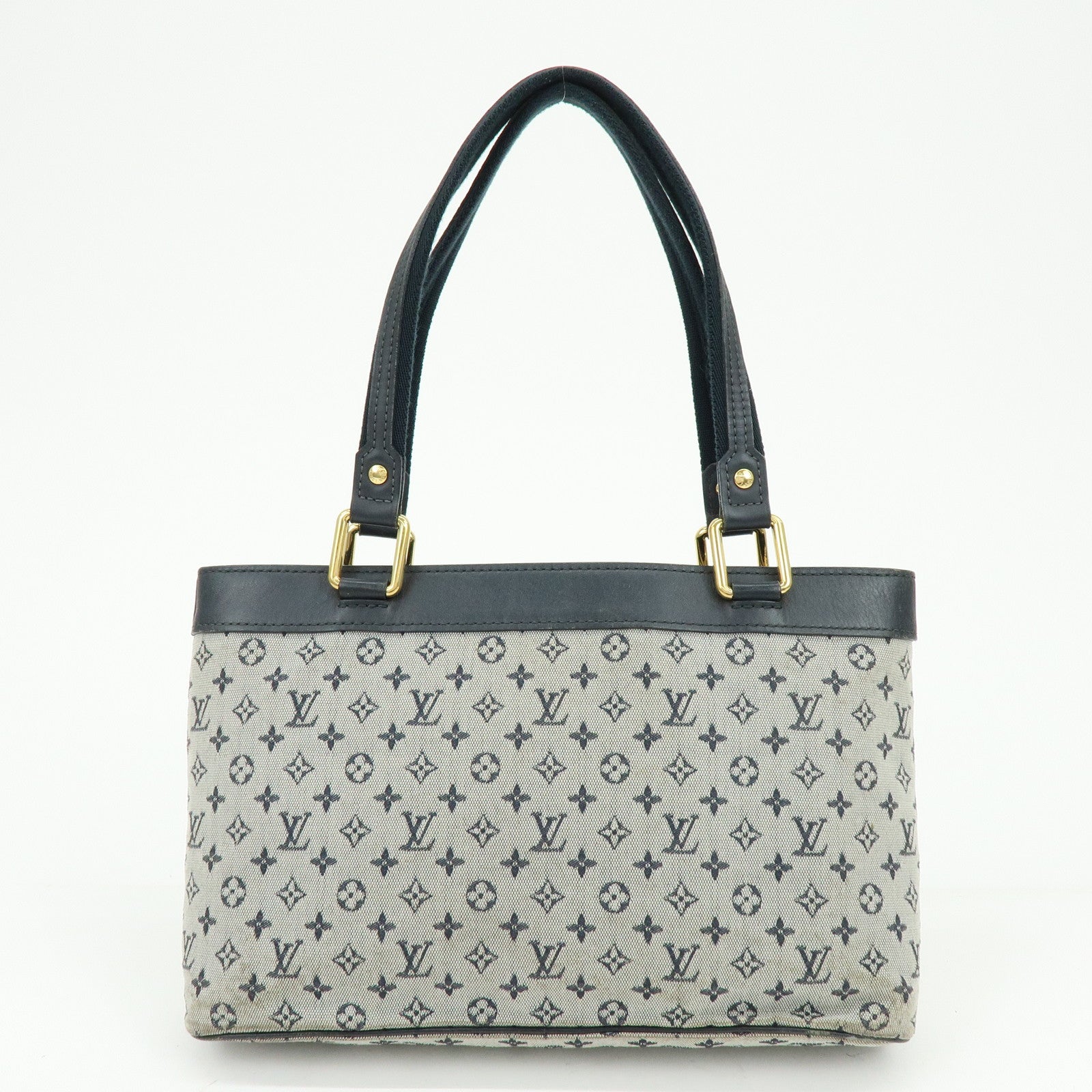 Louis Vuitton Monogram Mini Lucille PM Hand Bag Blue M92676