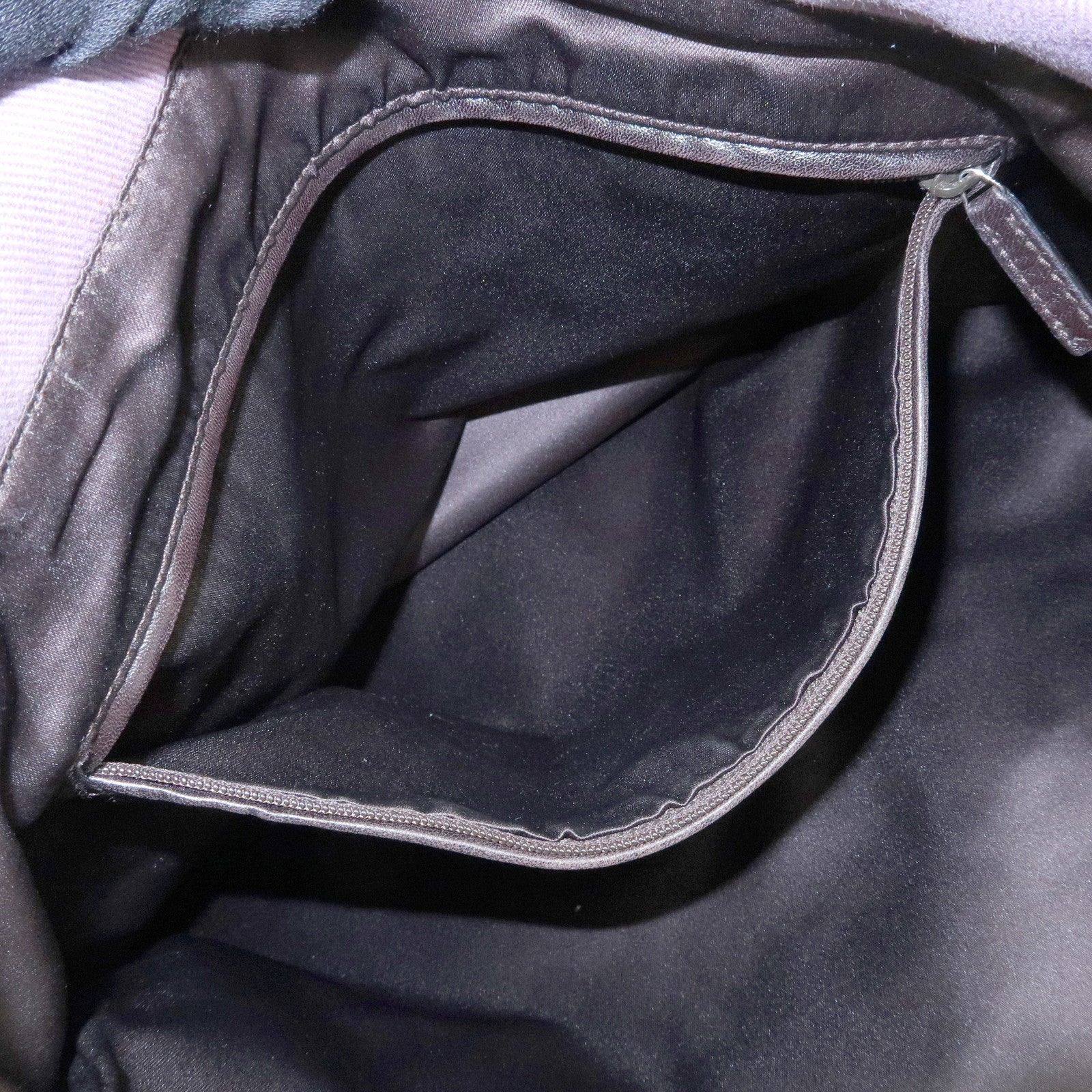 SAINT LAURENT PARIS Kahala Cassandra Canvas Tote Bag Purple 121631