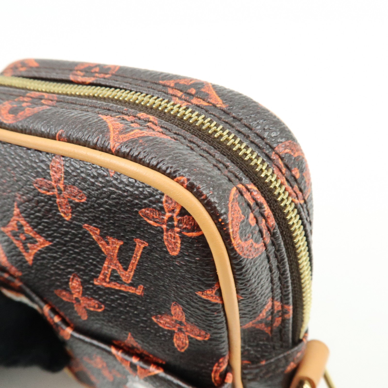 Louis Vuitton Catogram Paname Shoulder Bag Crossbody Brown M44399