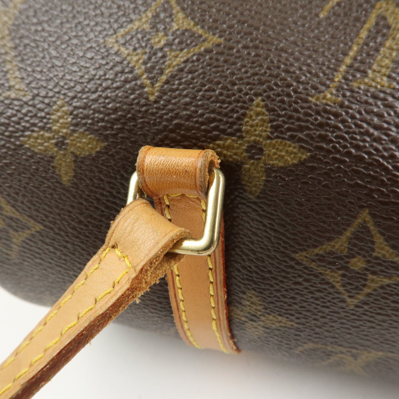 Louis Vuitton Monogram Papillon 26 Hand Bag New Style Brown M51386