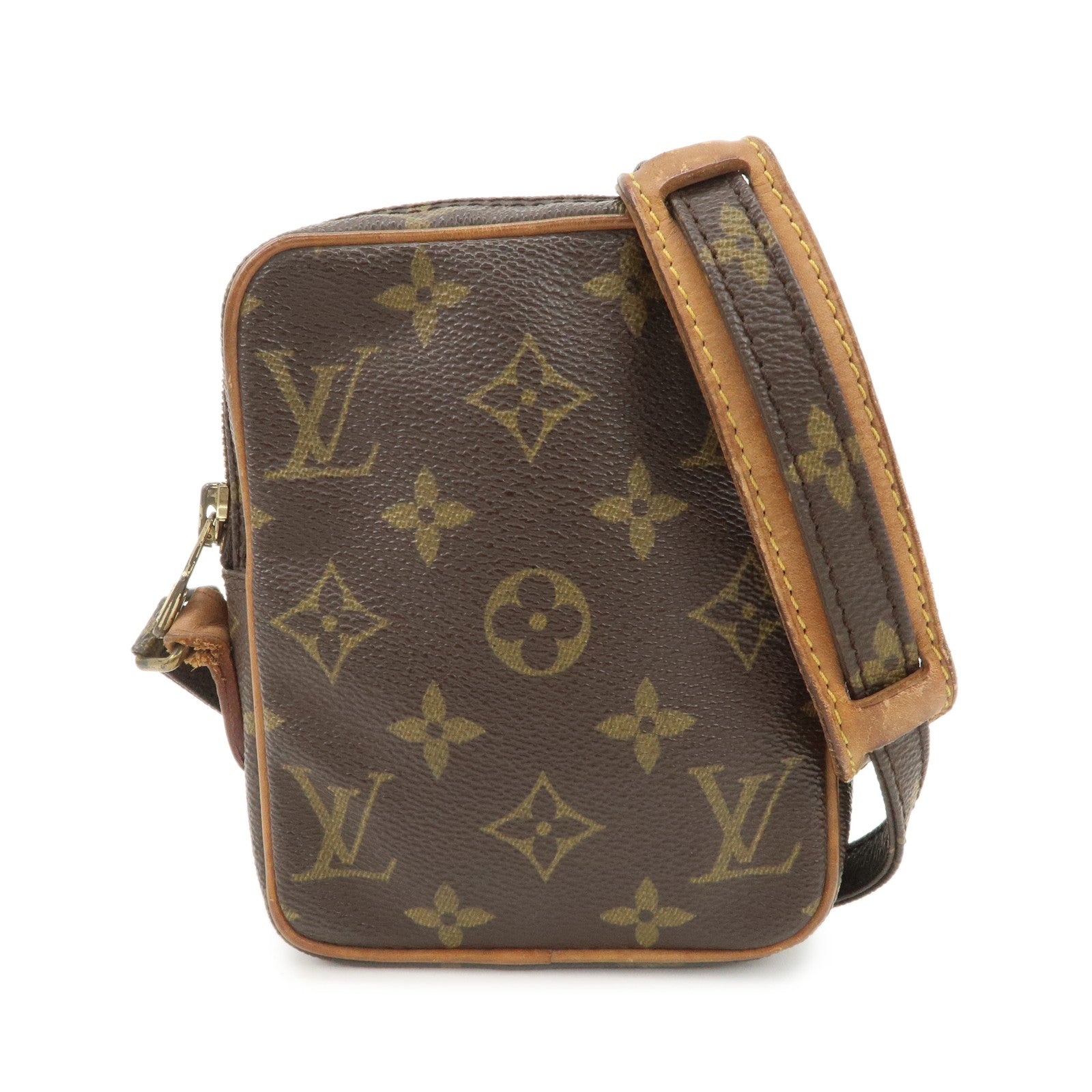 Louis Vuitton Monogram Mini Danube Shoulder Bag Brown M45268