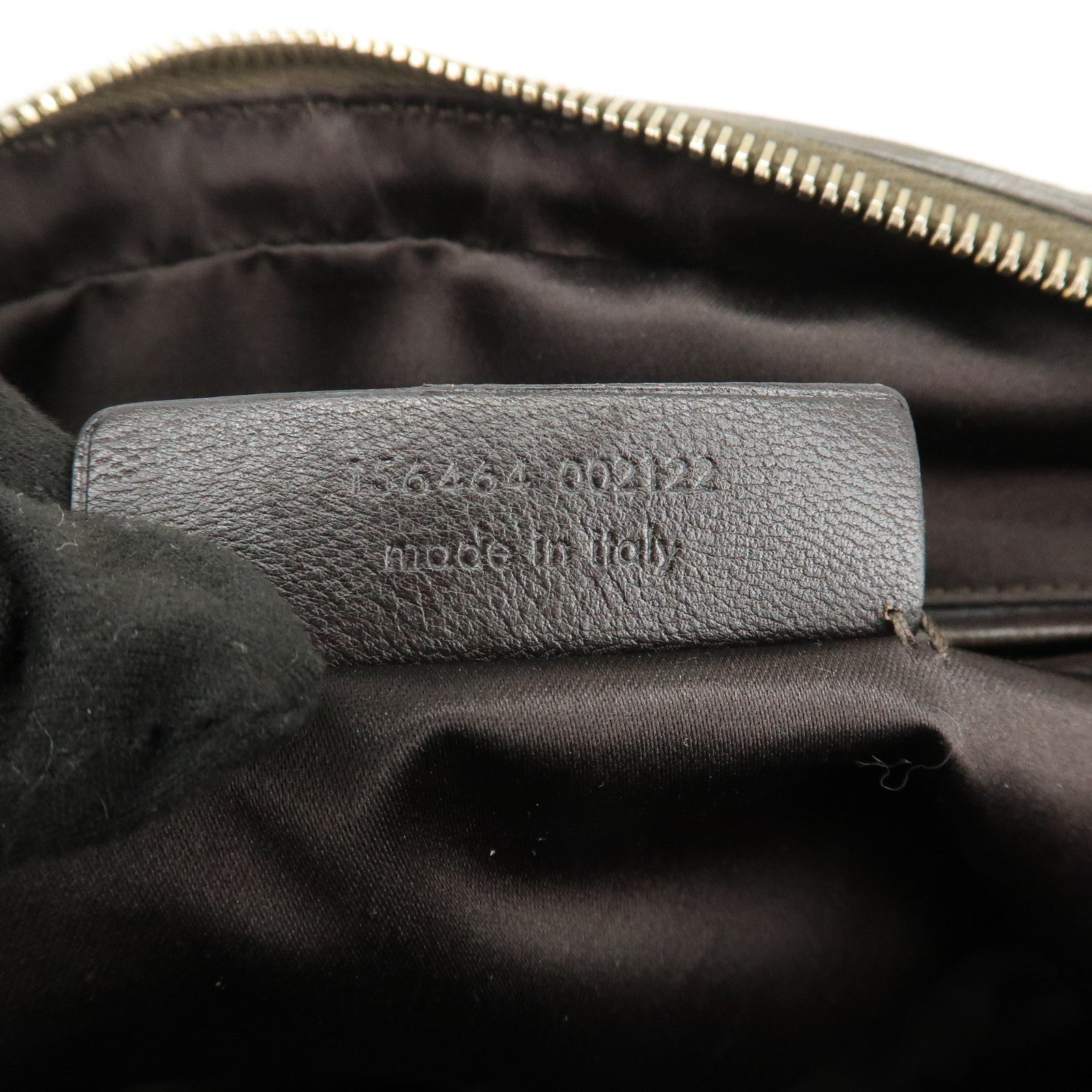 SAINT LAURENT PARIS Muse Leather Shoulder Bag Khaki 156464