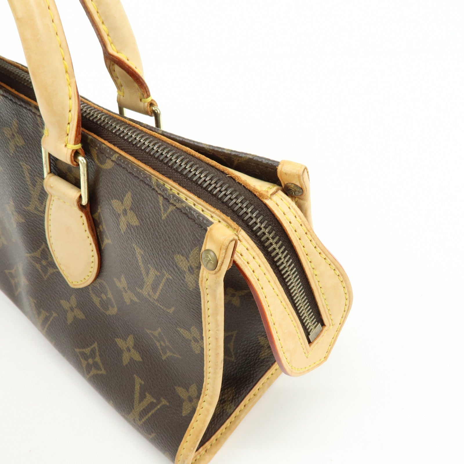 Louis Vuitton Monogram Popincourt Hand Bag Brown M40009