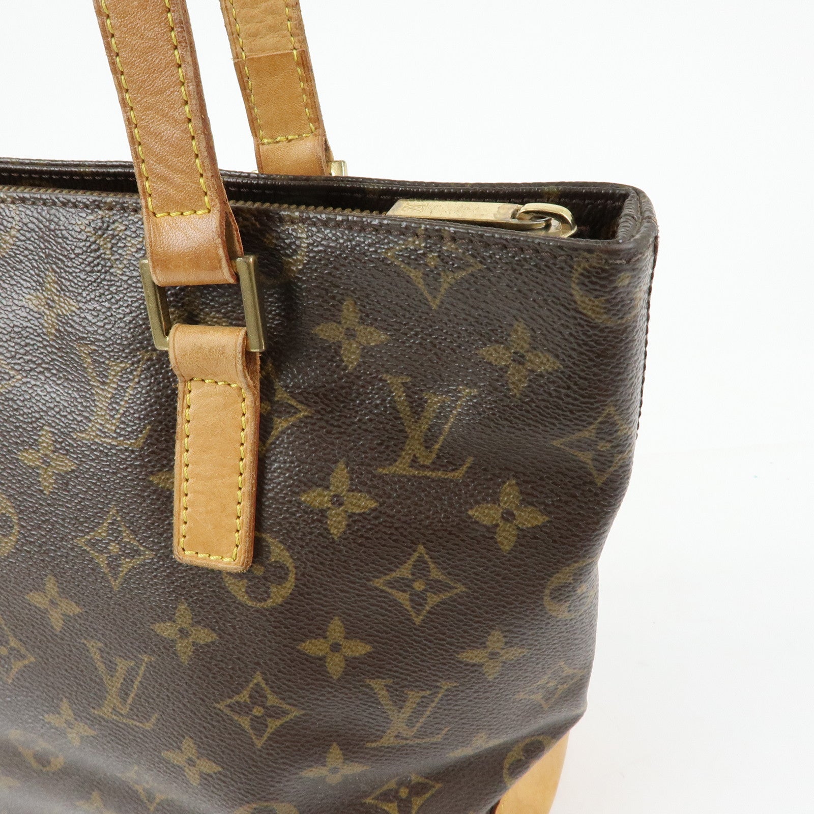 Louis Vuitton Monogram Cabas Piano Tote Bag Hand Bag M51148