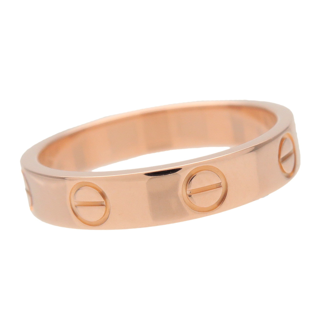 Cartier Mini Love Ring K18 750PG Rose Gold #51 US5.5 EU51.5 HK12.5
