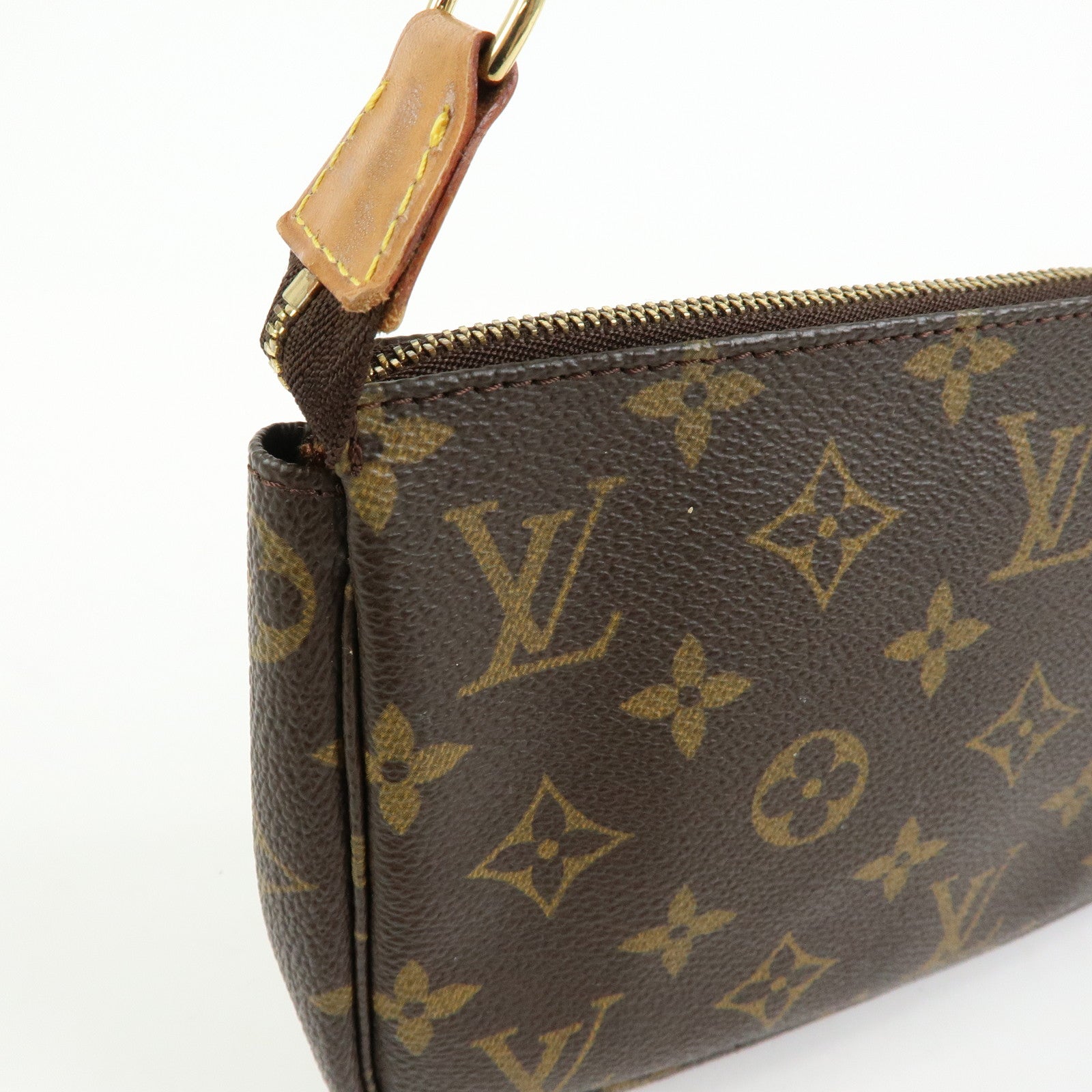Louis Vuitton Monogram Pochette Accessoires Pouch Hand Bag M51980