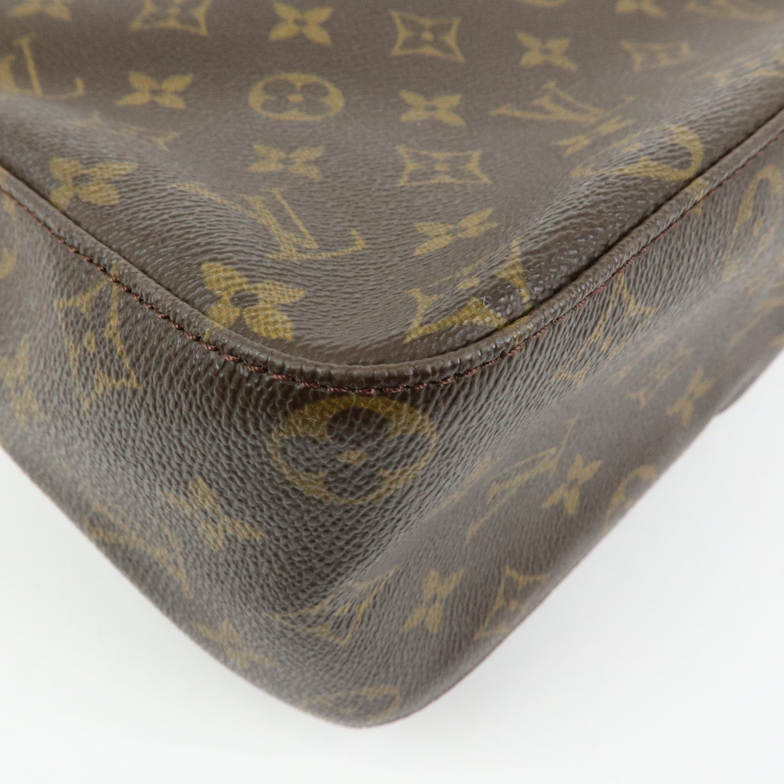 Louis Vuitton Monogram Looping GM Shoulder Bag Brown M51145