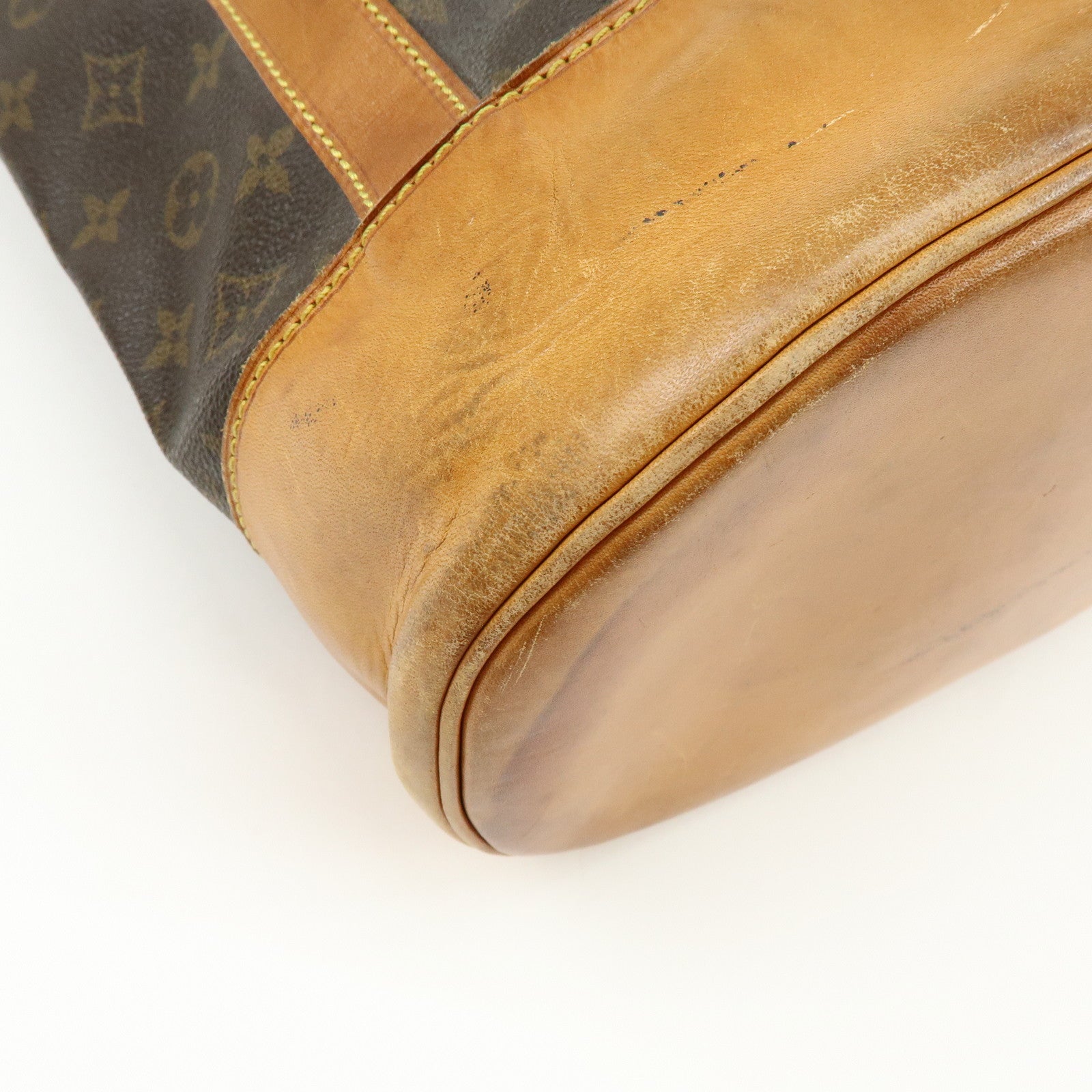 Louis Vuitton Monogram Randonnee GM Shoulder Bag Brown M42244