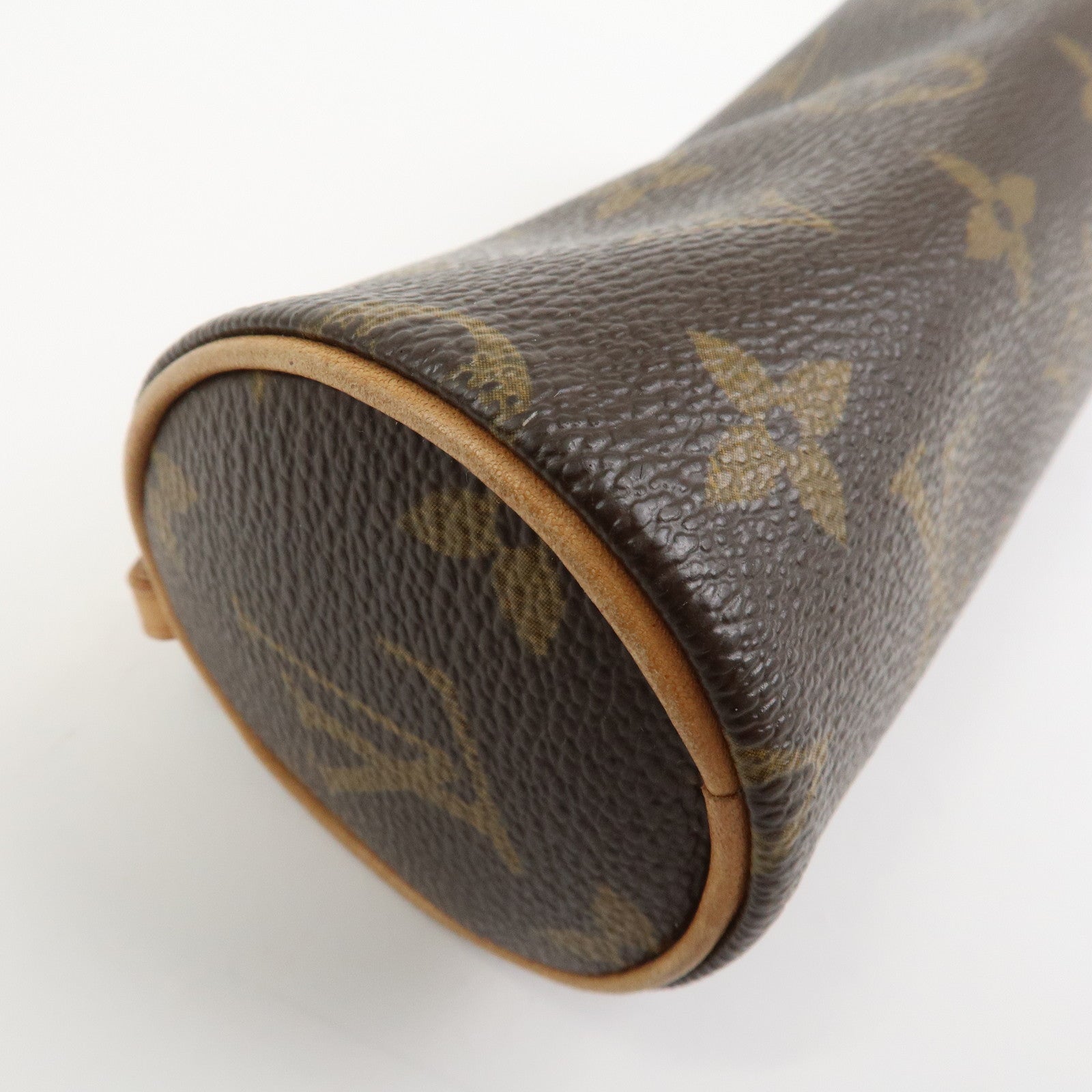 Louis Vuitton Monogram Set of 2  Mini Pouch for Papillon Bag Brown