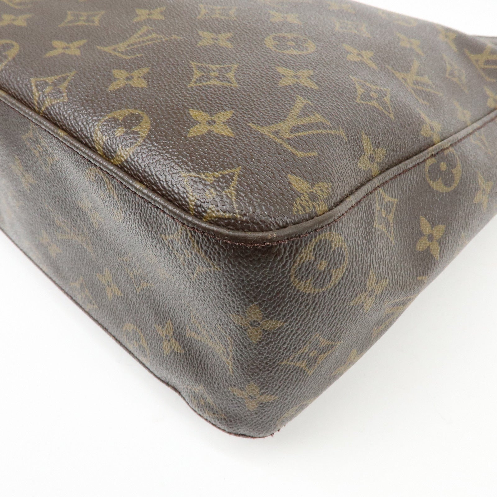 Louis Vuitton Monogram Looping GM Shoulder Bag Brown M51145