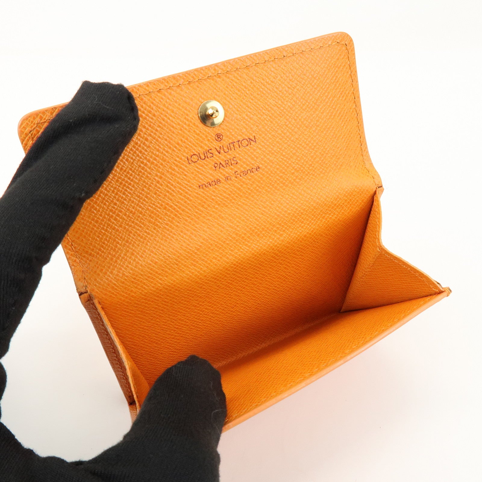 Louis Vuitton Epi Ludlow Wallet Compact Wallet Mandarin M6330H