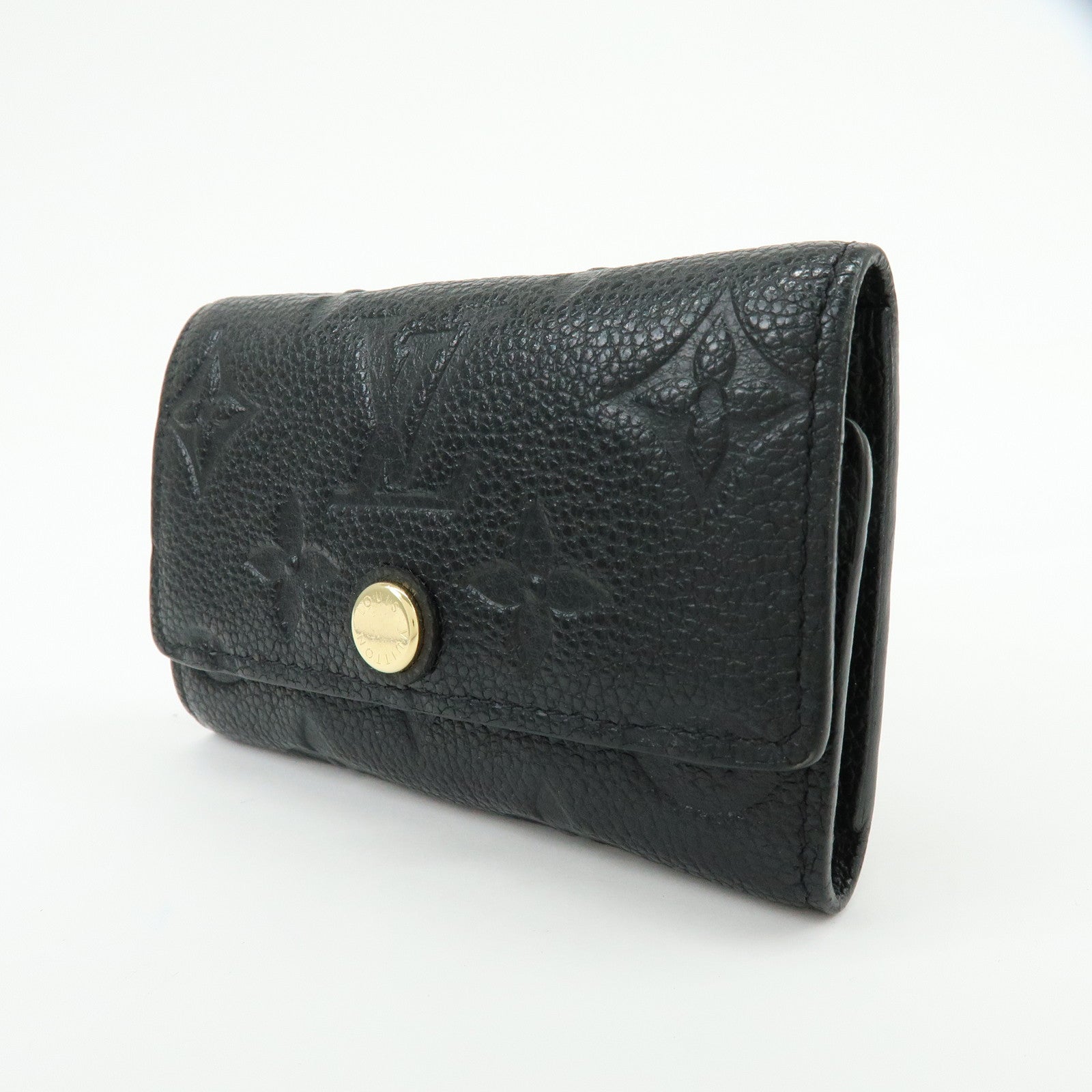 Louis Vuitton Monogram Empreinte Multicles 6 Key Case Noir M64421