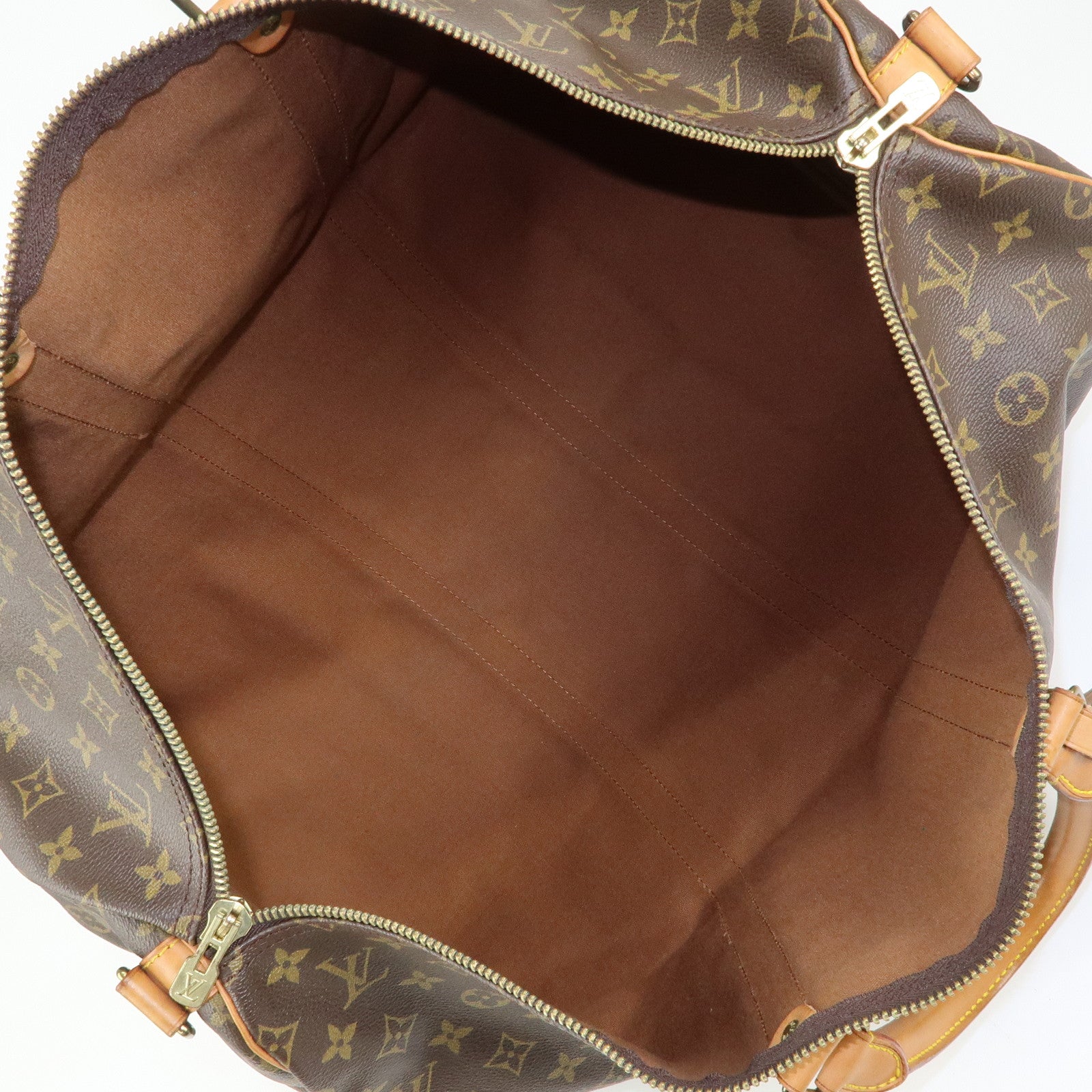 Louis Vuitton Monogram Keep All Bandouliere 55 Boston Bag M41414