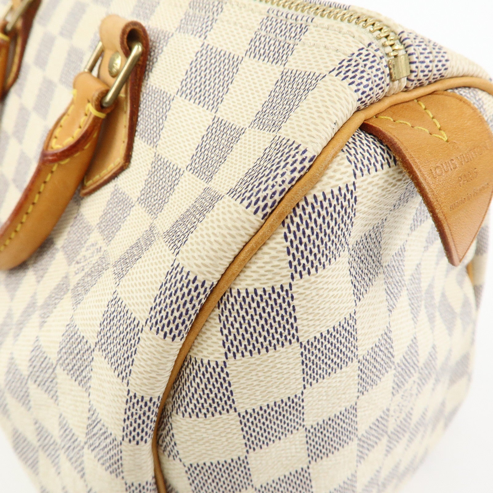 Louis Vuitton Damier Azur Speedy 30 Boston Bag Hand Bag N41533