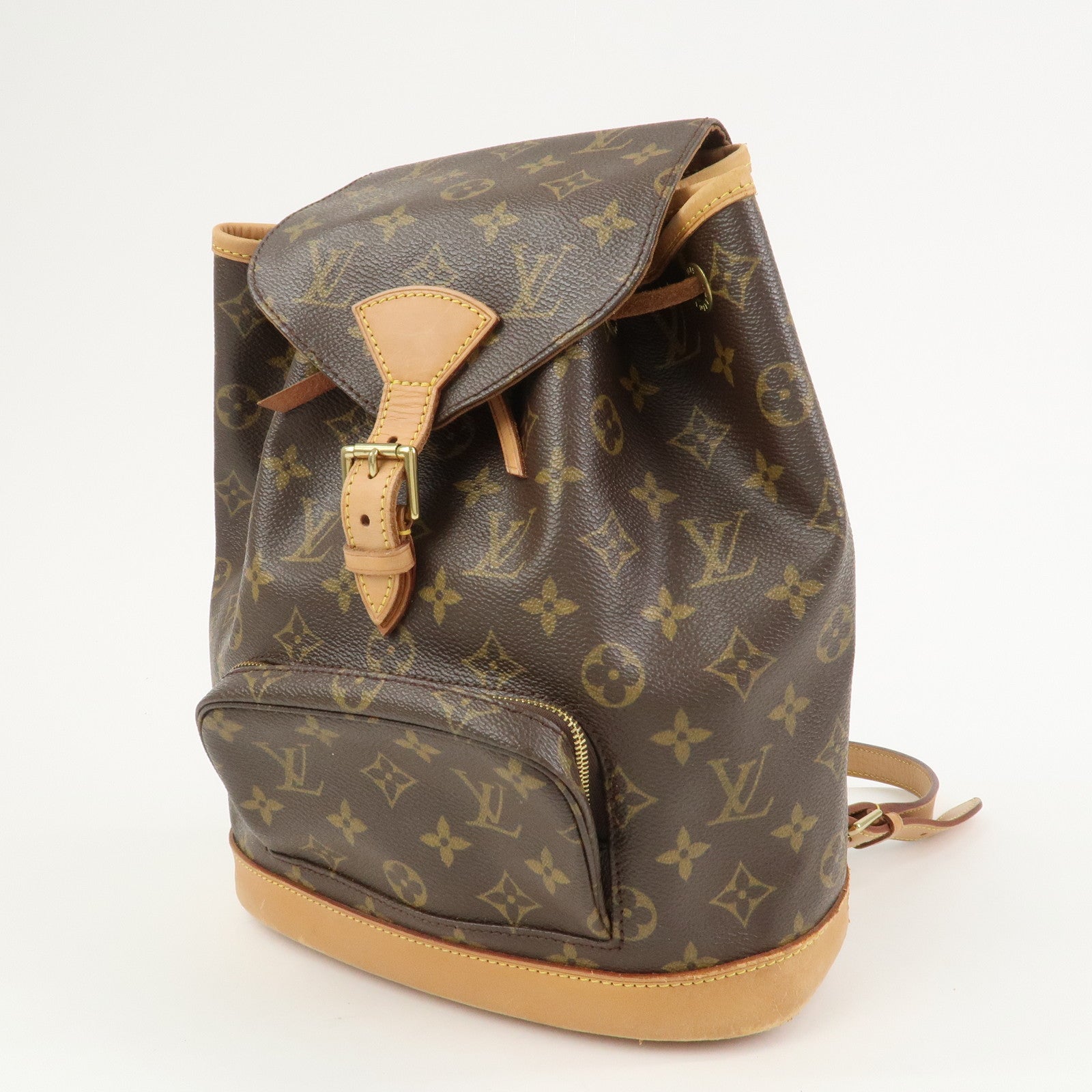 Louis Vuitton Monogram Montsouris MM Backpack Brown M51136