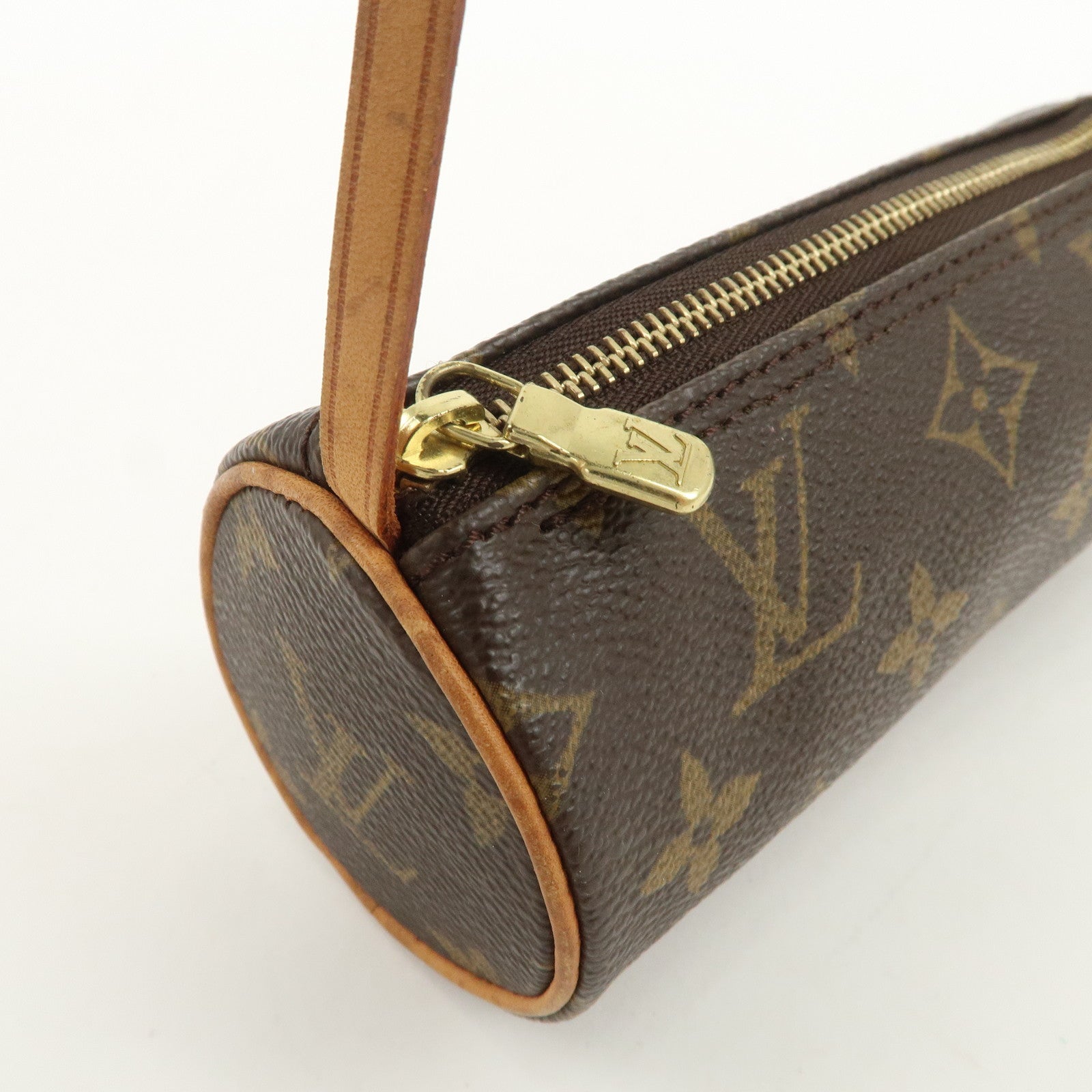 Louis Vuitton Monogram Mini Pouch for Papillon Bag New Style Brown