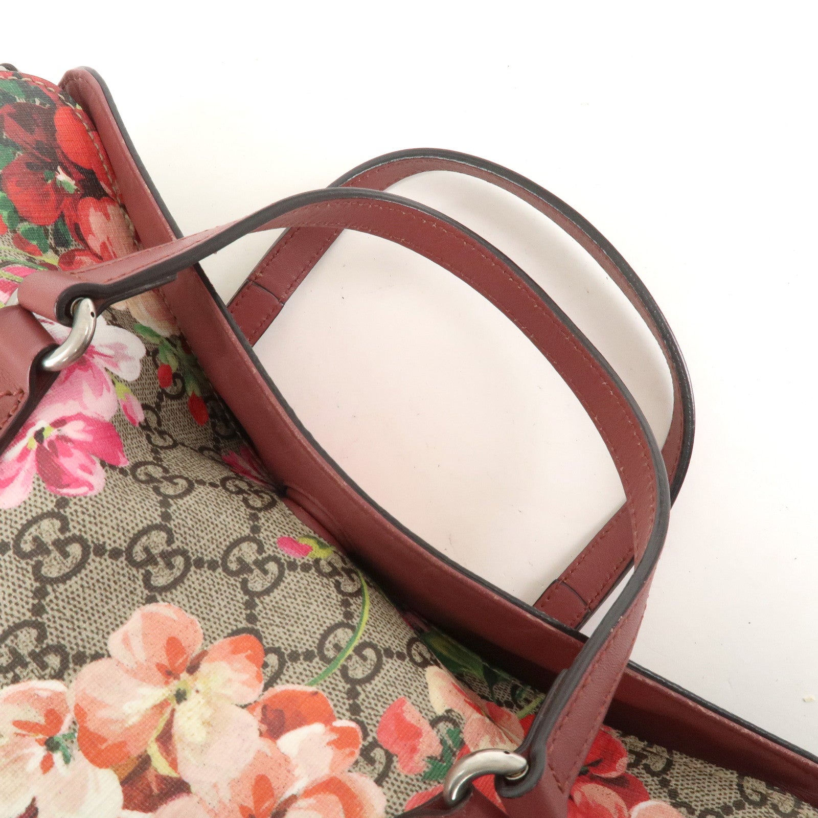 GUCCI GG Blooms GG Supreme 2Way Hand Shoulder Bag Floral 429147