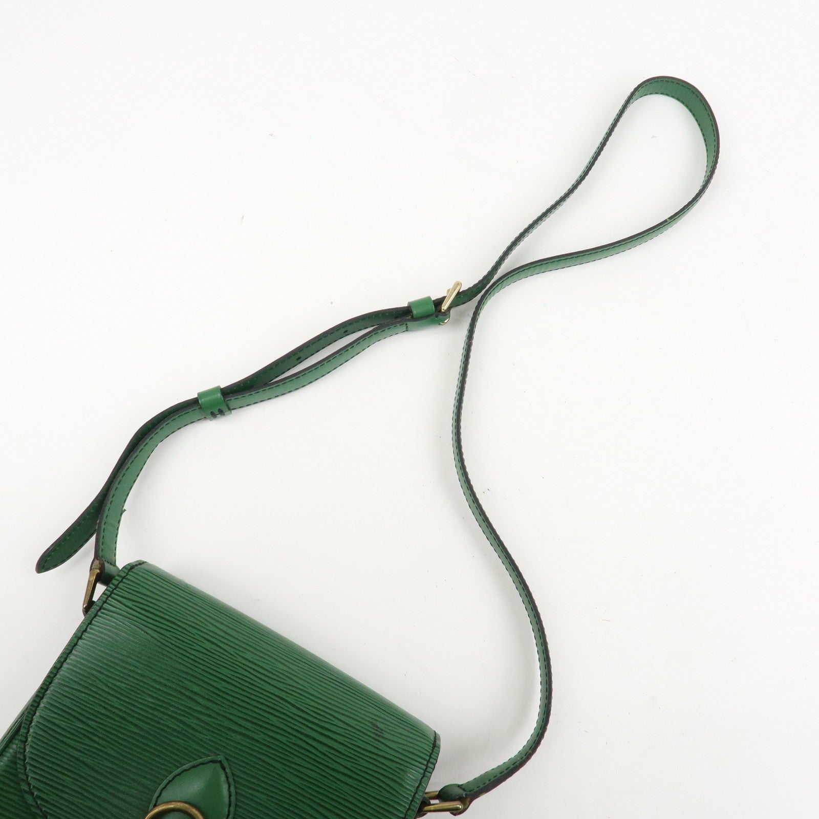 Louis Vuitton Epi Leather Mini Saint Cloud Shoulder Bag Borneo Green M52214