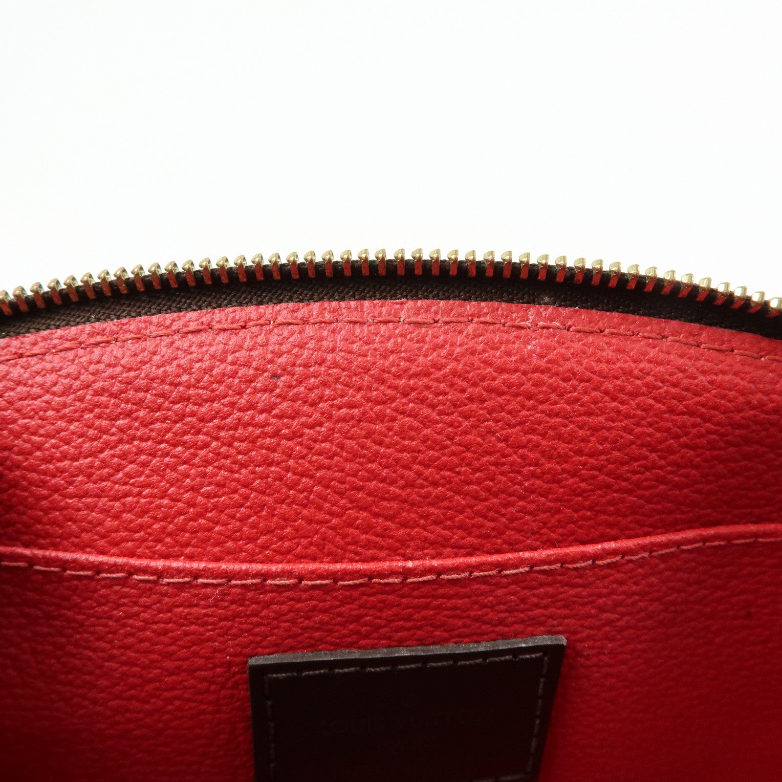 Louis Vuitton Damier Pochette Cosmetic PM Pouch Brown N47516